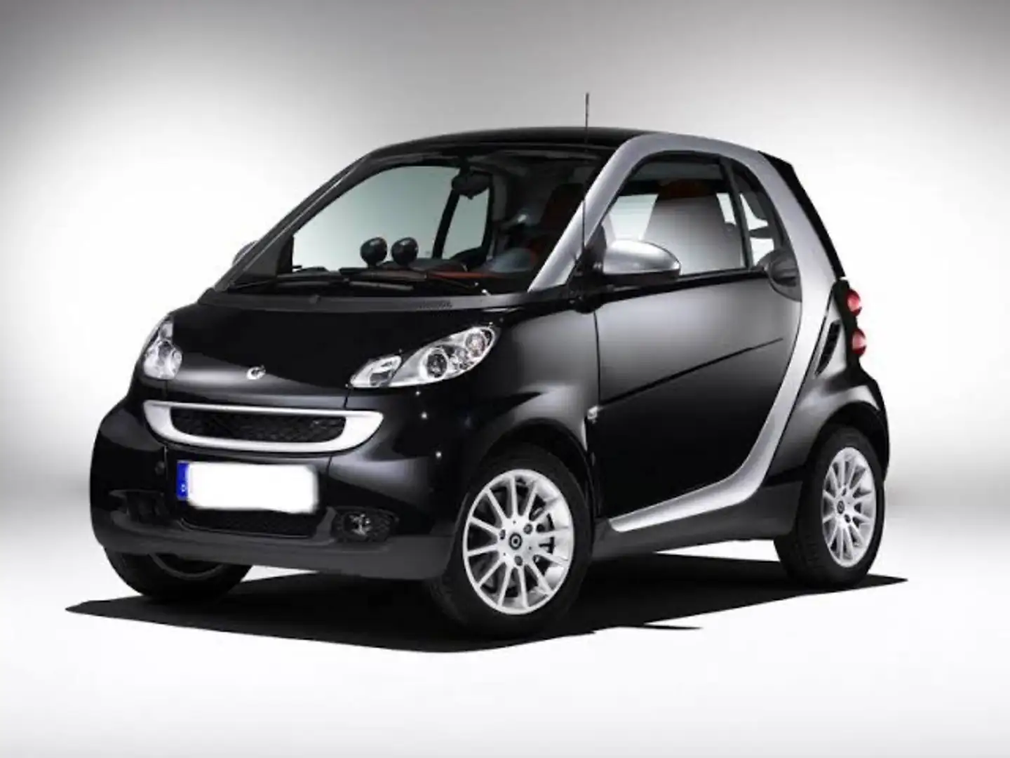 smart forTwo electric drive coupe black-silver limited Edition Schwarz - 1