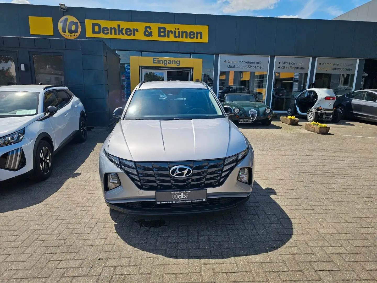 Hyundai TUCSON 1,6 Navi*RfK*SHZ*PDC*Lenkradheizung Argent - 2