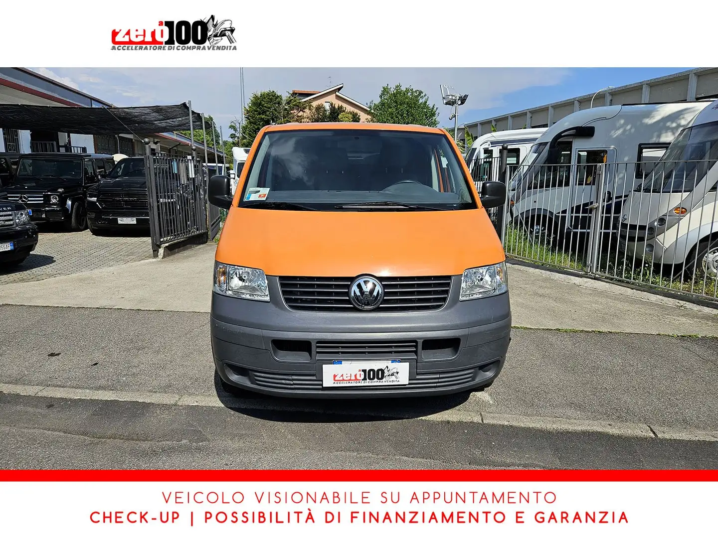 Volkswagen T5 Transporter Orange - 2