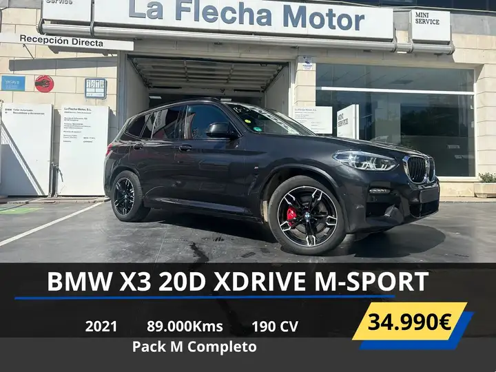 BMW X3 xDrive20d (133 CO2) 2021