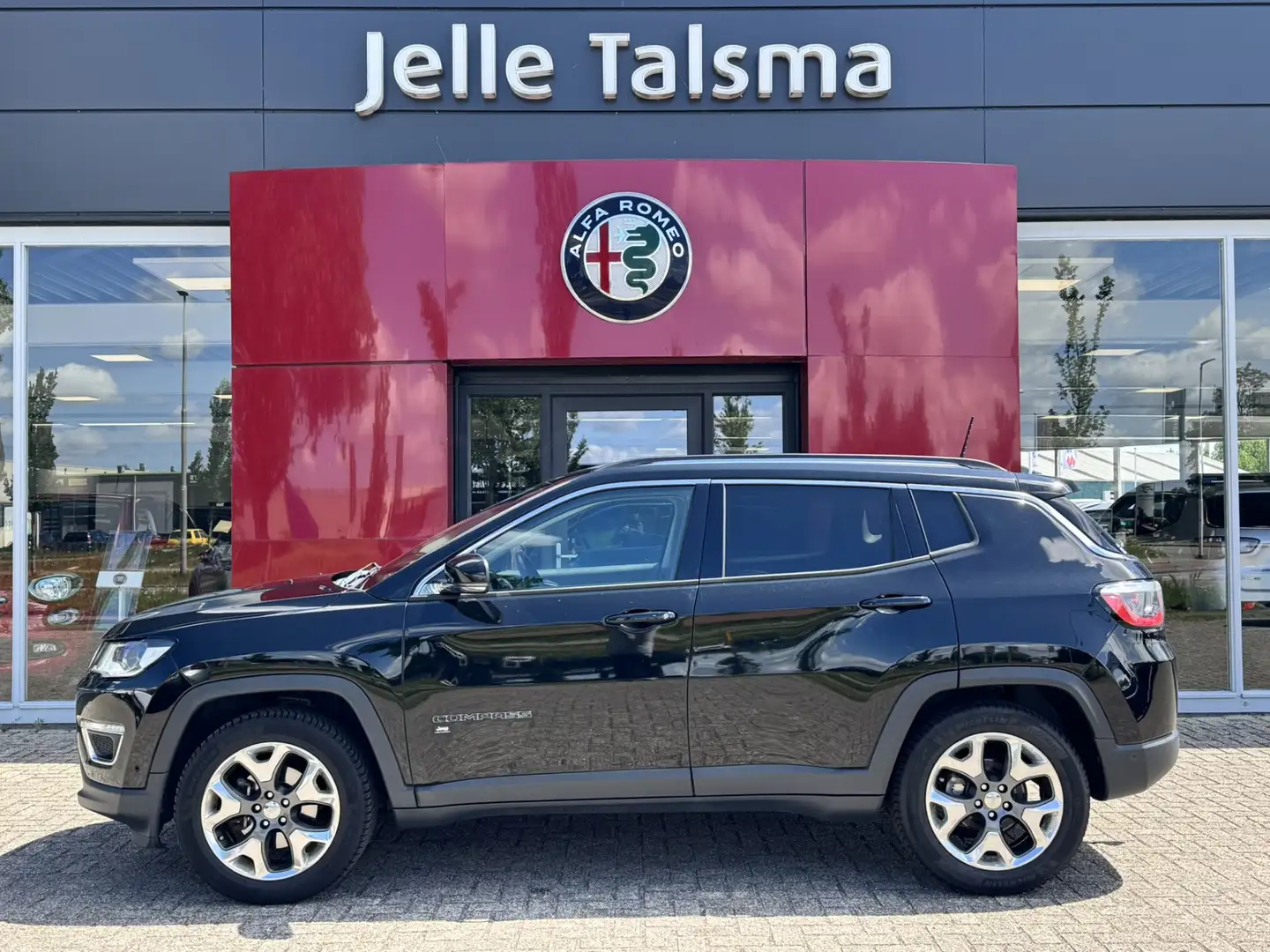 Jeep Compass 1.4 MultiAir Limited | Cruise control | Acteruitri Zwart - 2