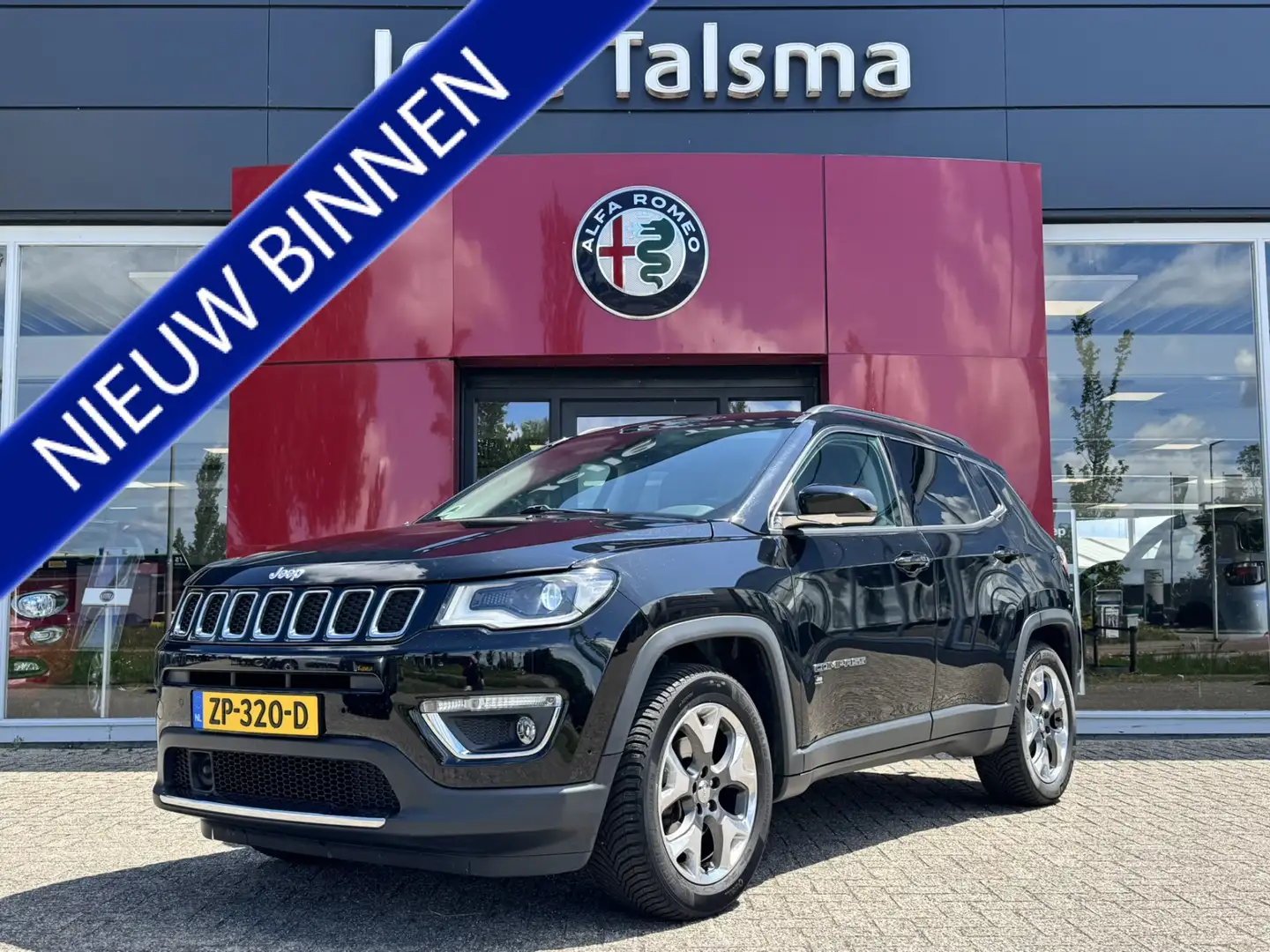 Jeep Compass 1.4 MultiAir Limited | Cruise control | Acteruitri Zwart - 1