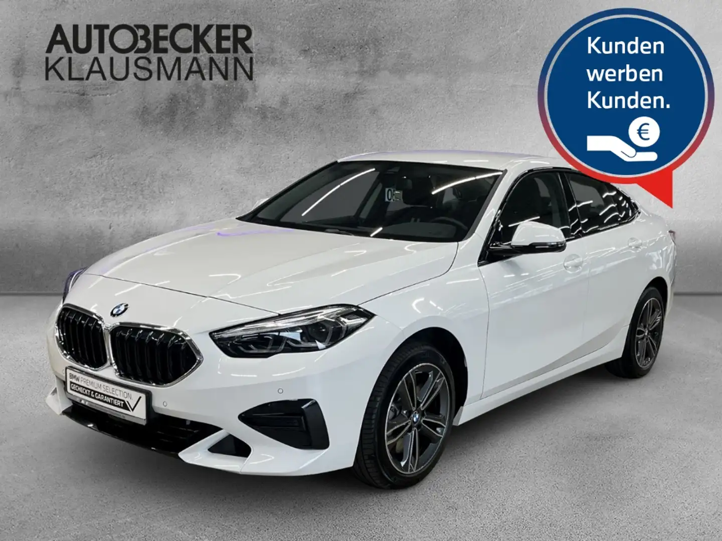 BMW 220 Gran Coupe i xDRIVE AUTOMATIK Sport Line 17''LC PR Blanc - 1