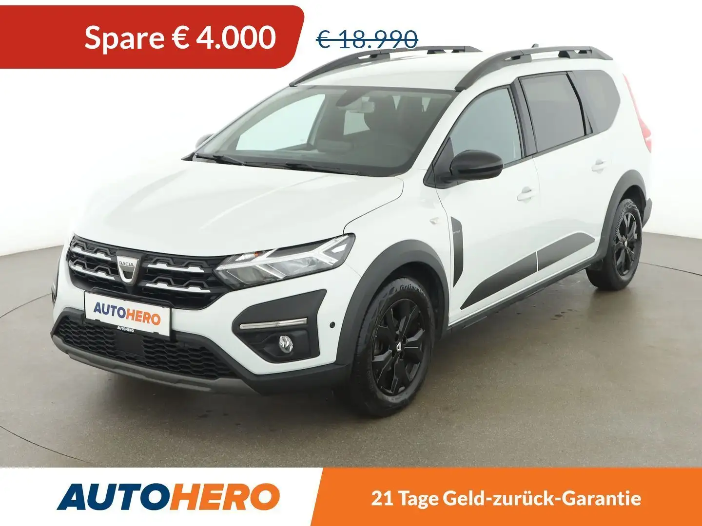 Dacia Jogger 1.0 TCe Extreme *NAVI*PDC*SHZ*TEMPO*ALU*KLIMA* Weiß - 1