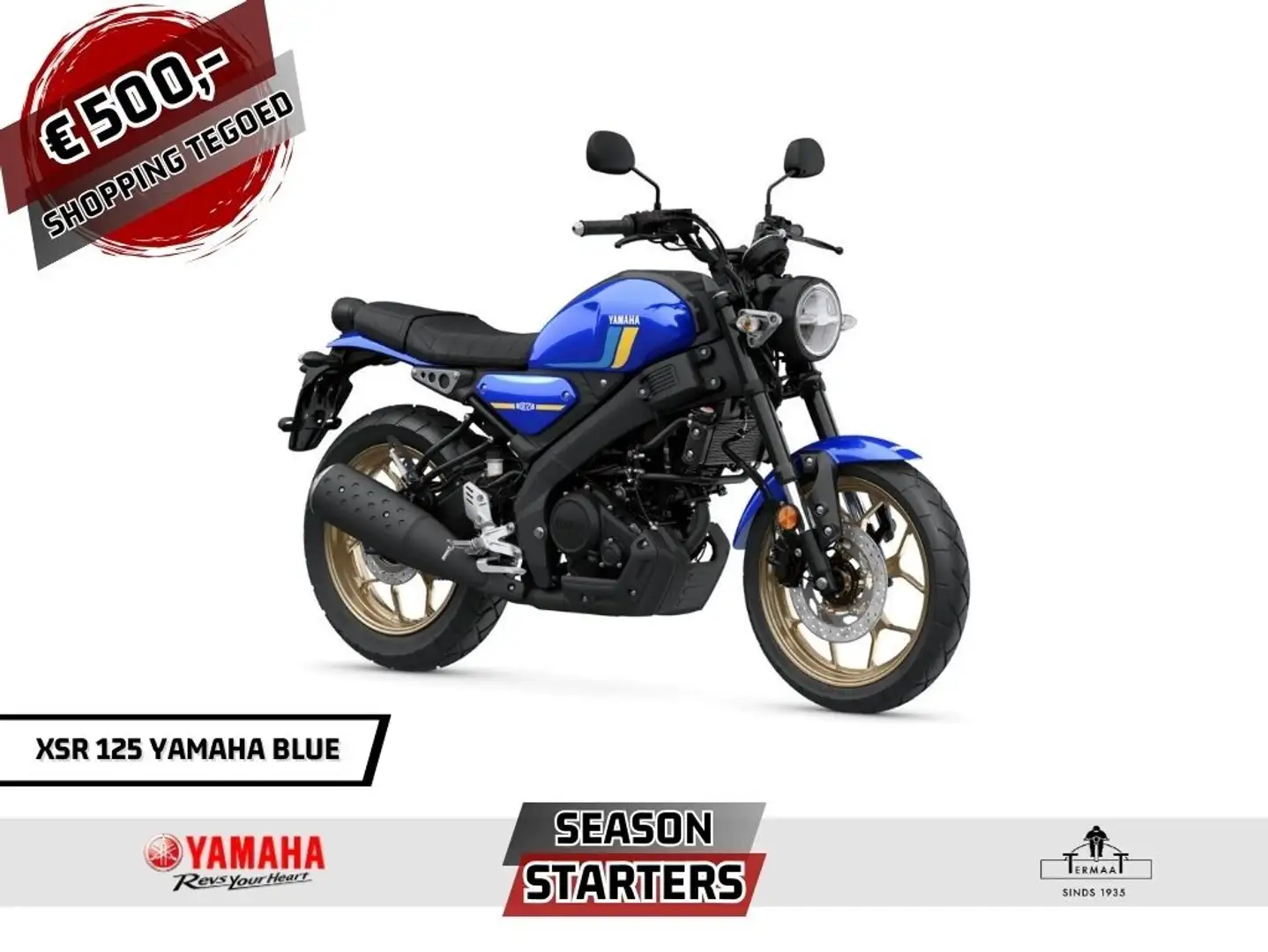 Yamaha XSR 125 Blue - 1