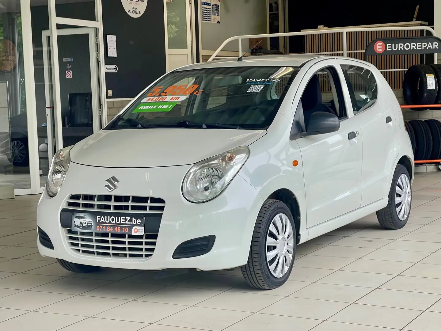 Suzuki Alto 1.0i • VE - VC - RS • Garantie 12 mois Fehér - 2