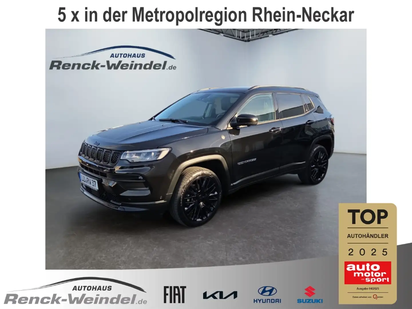 Jeep Compass North Star 1.5 El. Panodach LED ACC Apple CarPlay Nero - 1