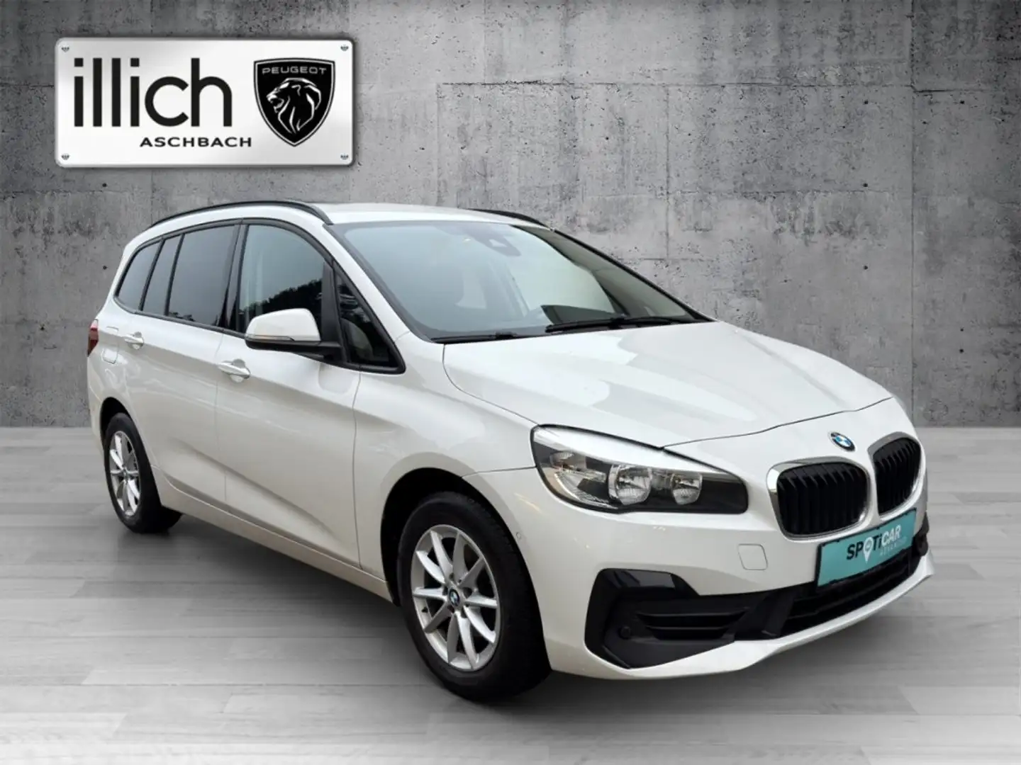 BMW 216 2 Gran Tourer 216d Advantage Blanc - 1