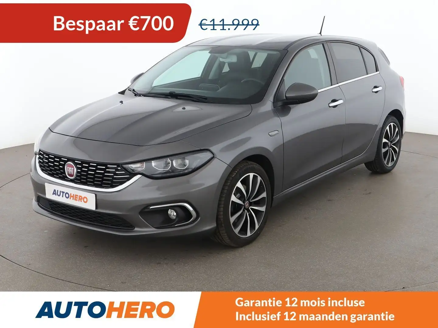 Fiat Tipo 1.4 Turbo Lounge Grijs - 1
