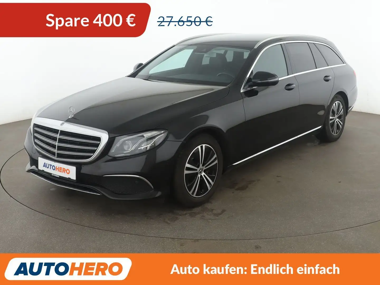 Mercedes-Benz E 300 E 300 T Exclusive Aut.*NAVI*LED*TEMPO* Schwarz - 1