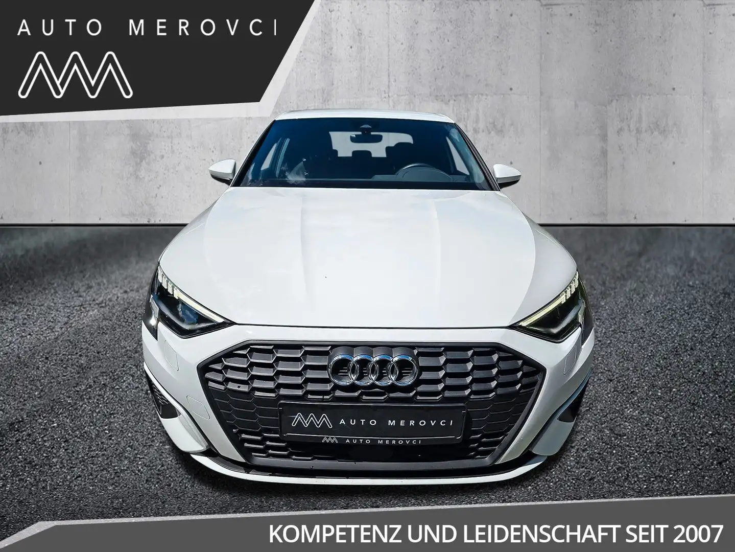 Audi A3 Limo 35 TDI/MatrixLED/Navi/ACC/Lane/V-Cockpit Blanc - 2
