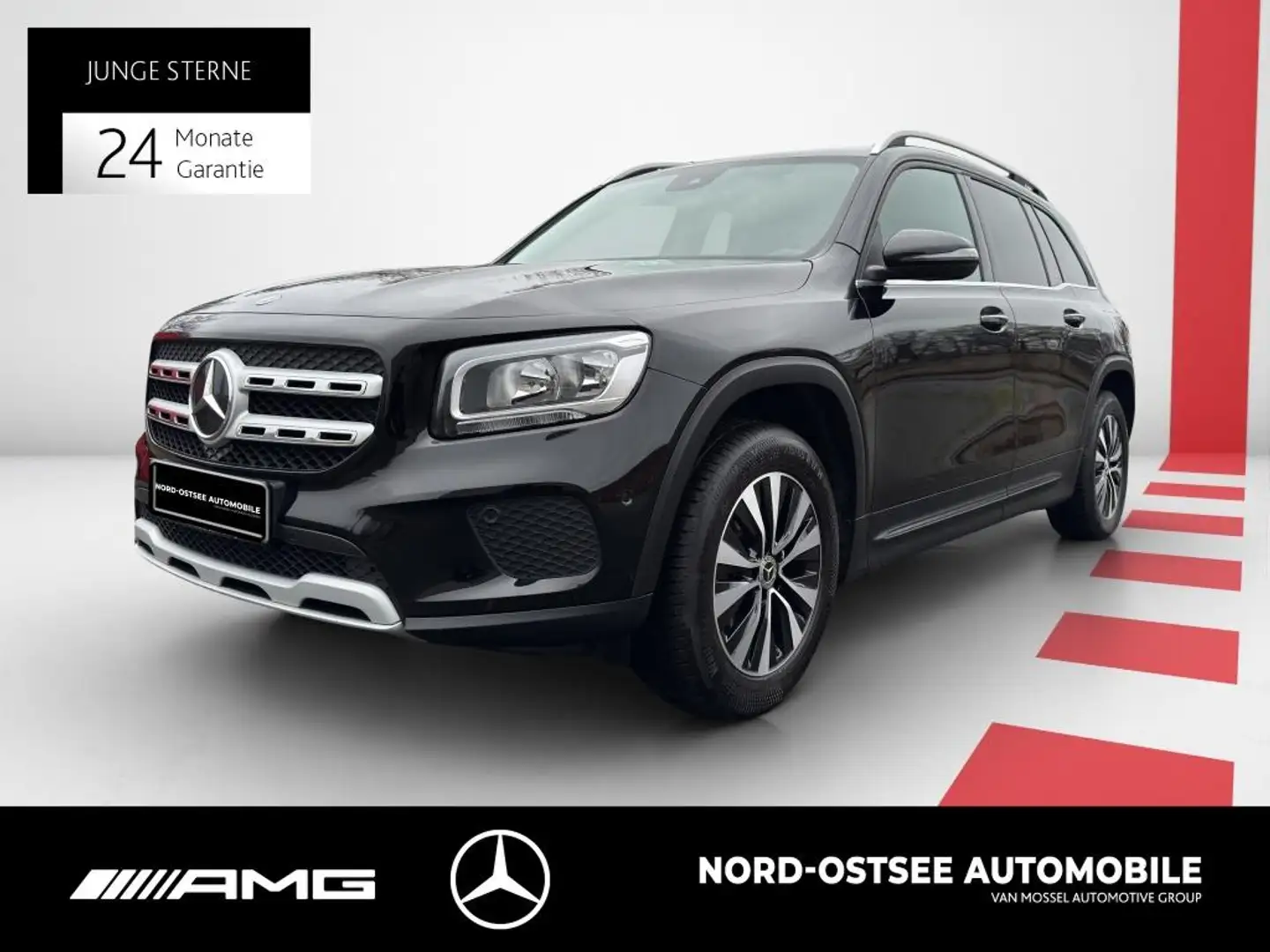 Mercedes-Benz GLB 220 d STYLE 4M NAVI AHK SHZ PDC TEMPOMAT Noir - 1