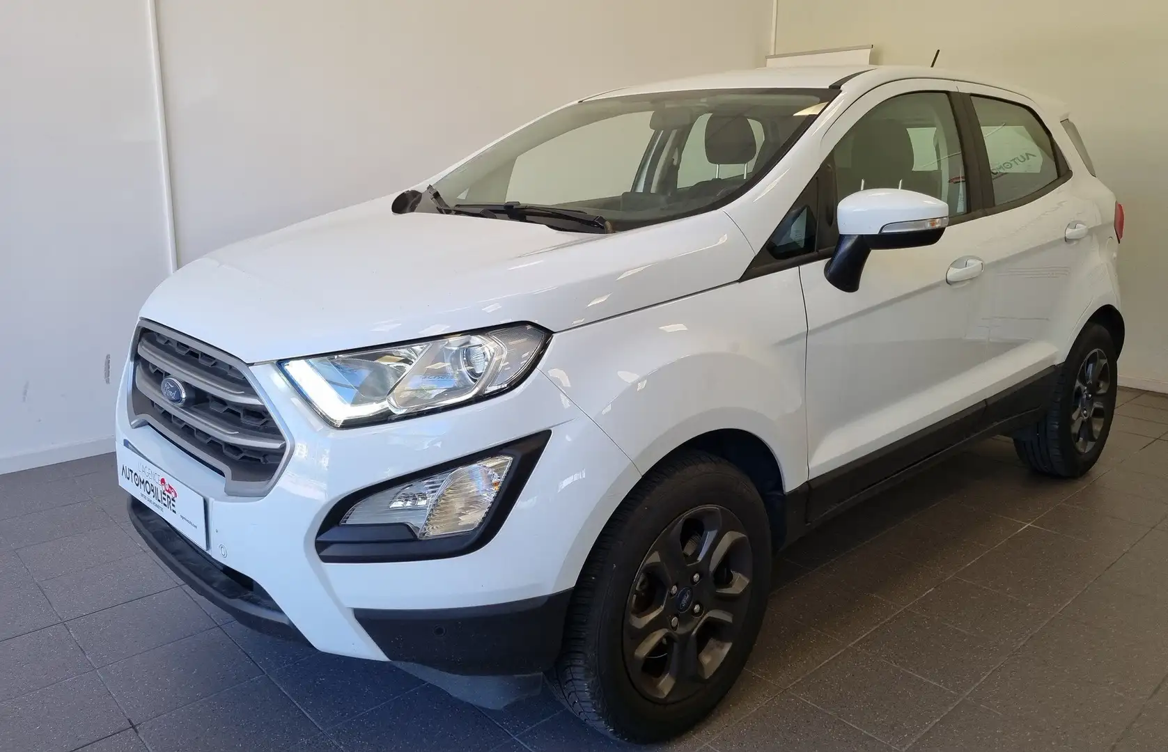 Ford EcoSport EcoSport 1.0 EcoBoost 100ch Trend Blanc - 2