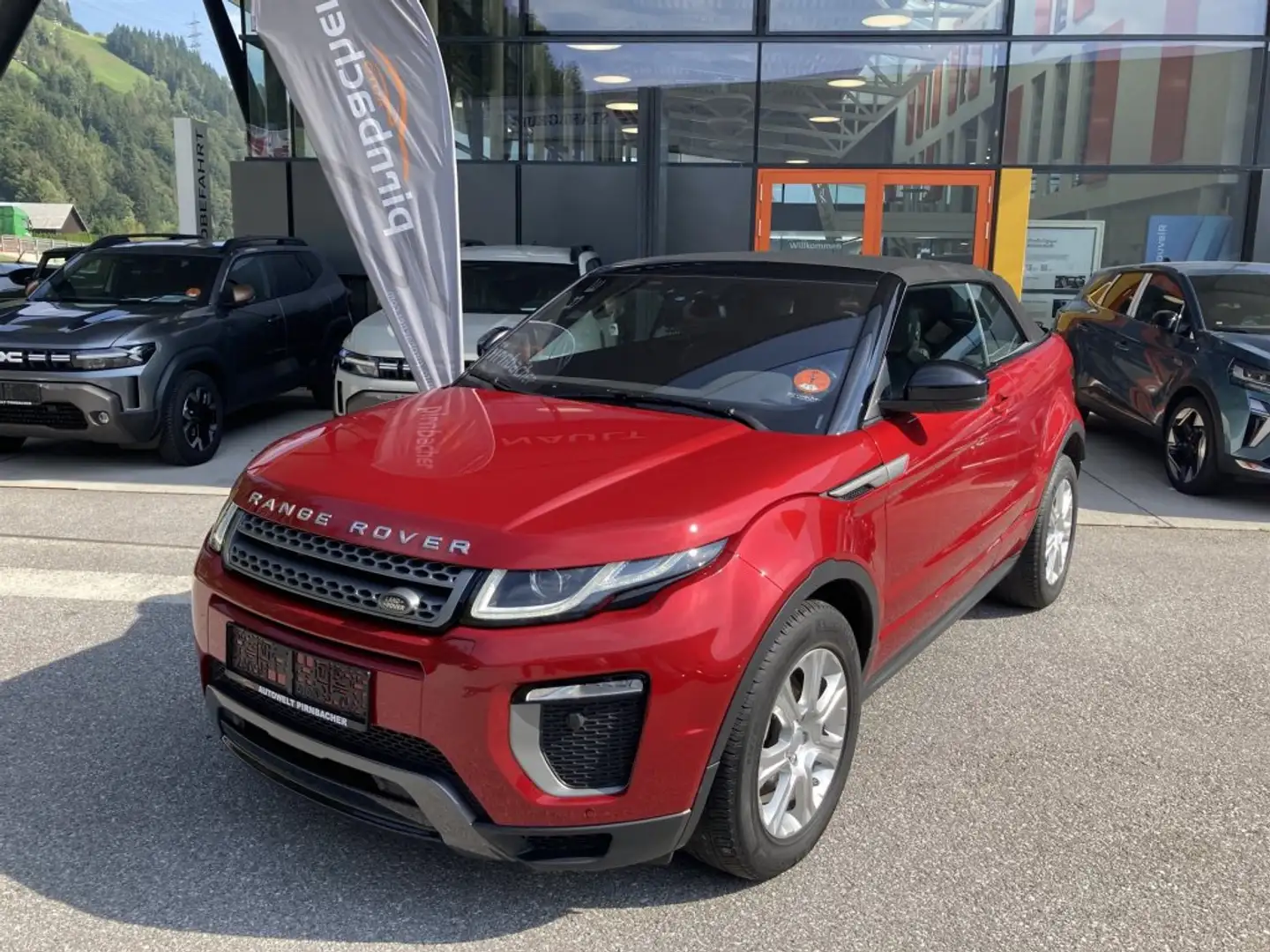 Land Rover Range Rover Evoque Cabriolet SE Dynamik 2,0 TD4 Aut. Rouge - 1