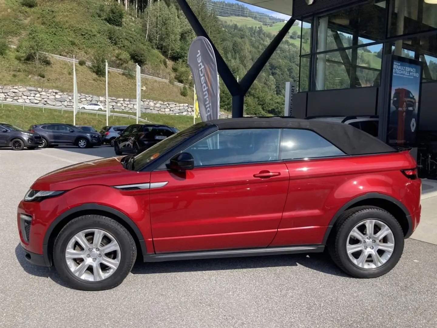 Land Rover Range Rover Evoque Cabriolet SE Dynamik 2,0 TD4 Aut. Rot - 2