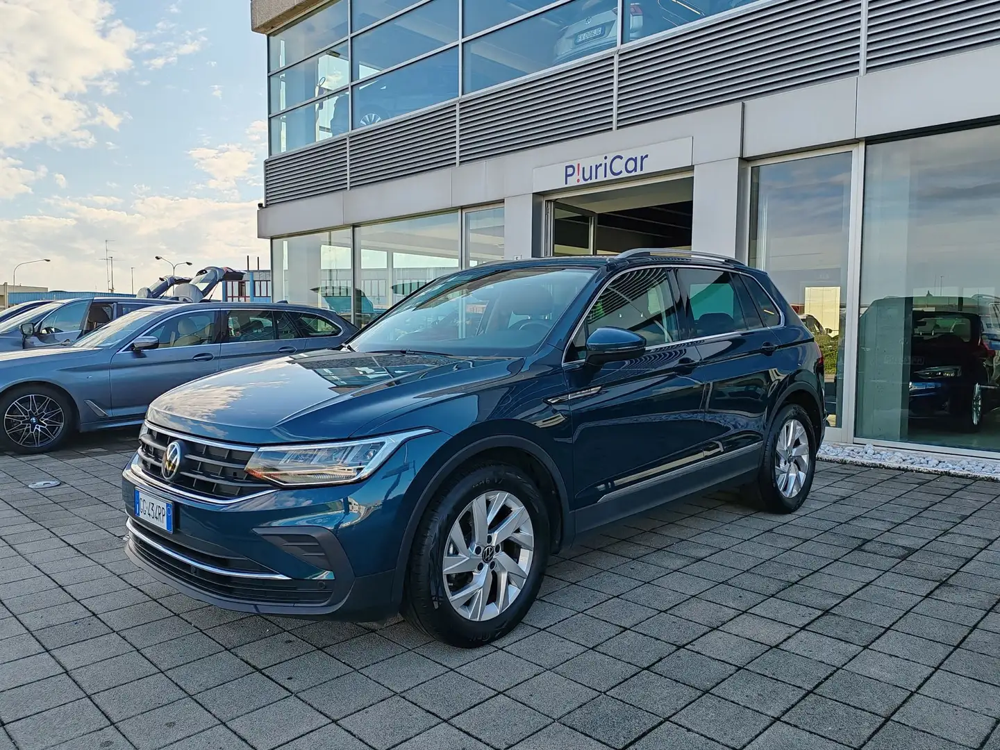 Volkswagen Tiguan 1.5 TSI ACT 130cv FariLED Cerchi18 Alcantara BLIS Bleu - 1