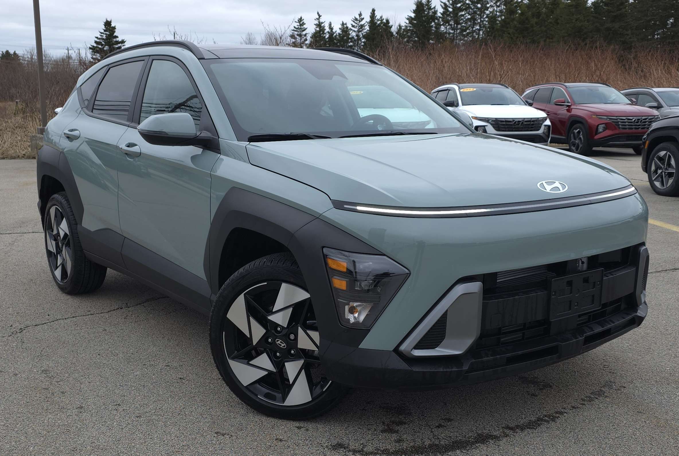 Green 2025 Hyundai Kona Preferred Sport AWD SUV / Crossover Automatic