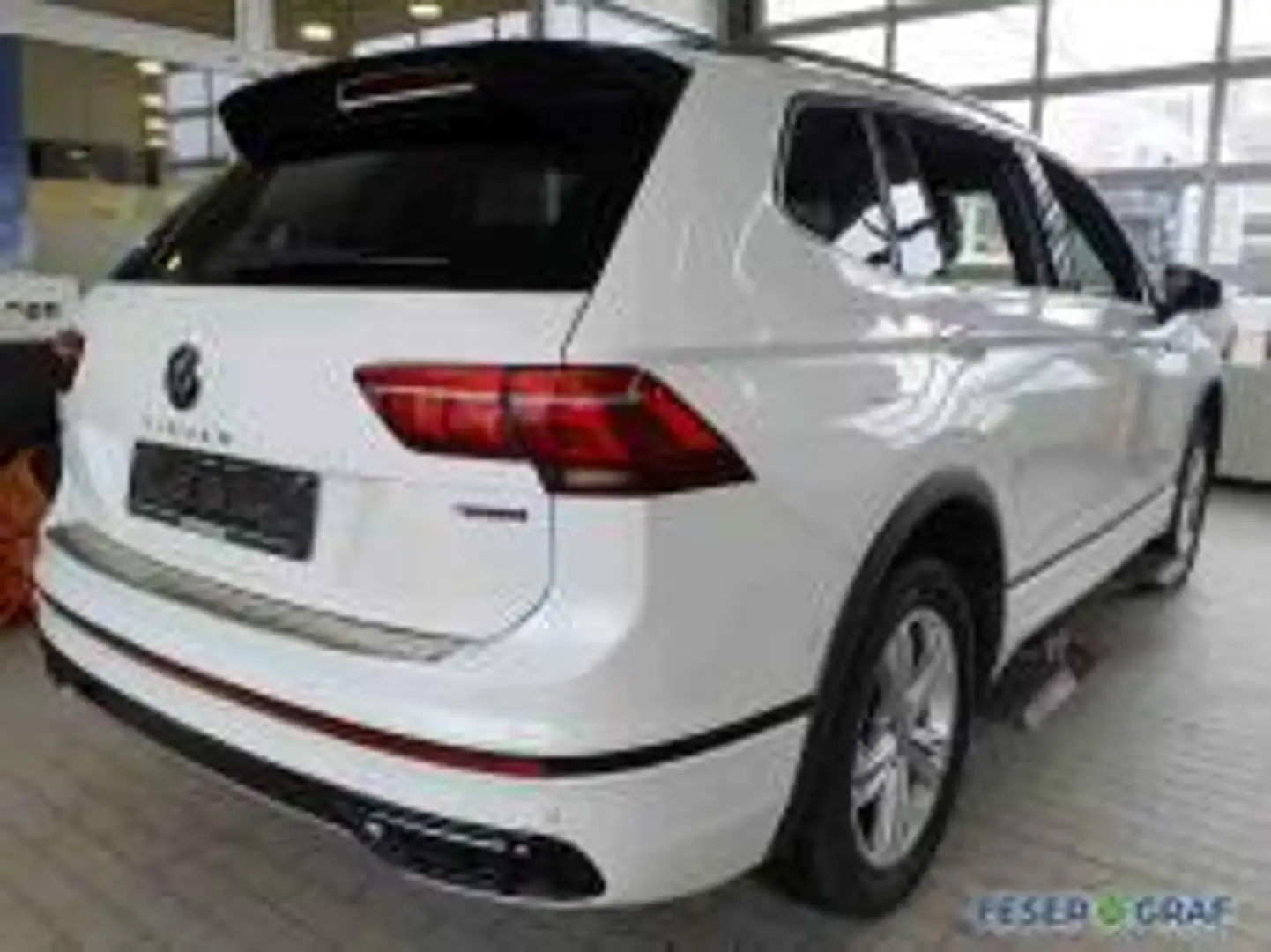 Volkswagen Tiguan Allspace 2.0TSI 4x4 RLine MATRIX/HuD/ACC/AHK/ Weiß - 2