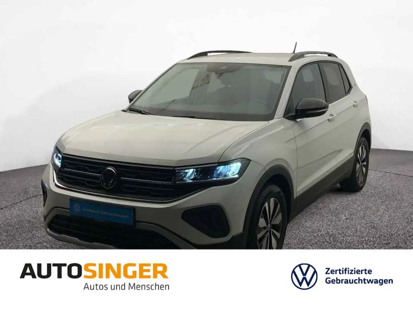 Volkswagen T-Cross Goal 1.0 TSI *LED*ACC*DIGITAL*LANE*SHZ* Weiß - 1