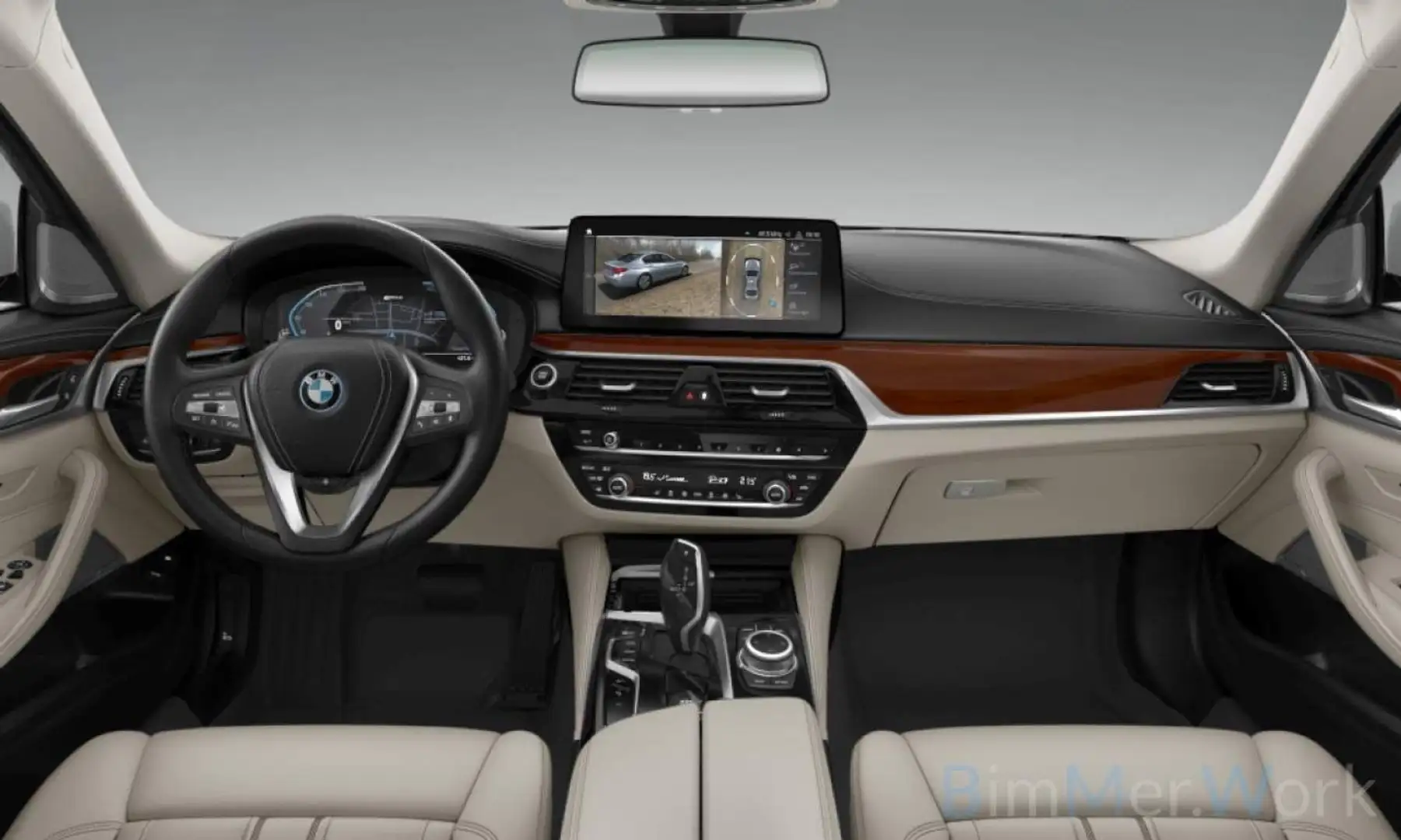 BMW 530 Luxury Line 360°DAB H K Lenkrhz DisplayKey Blanc - 2
