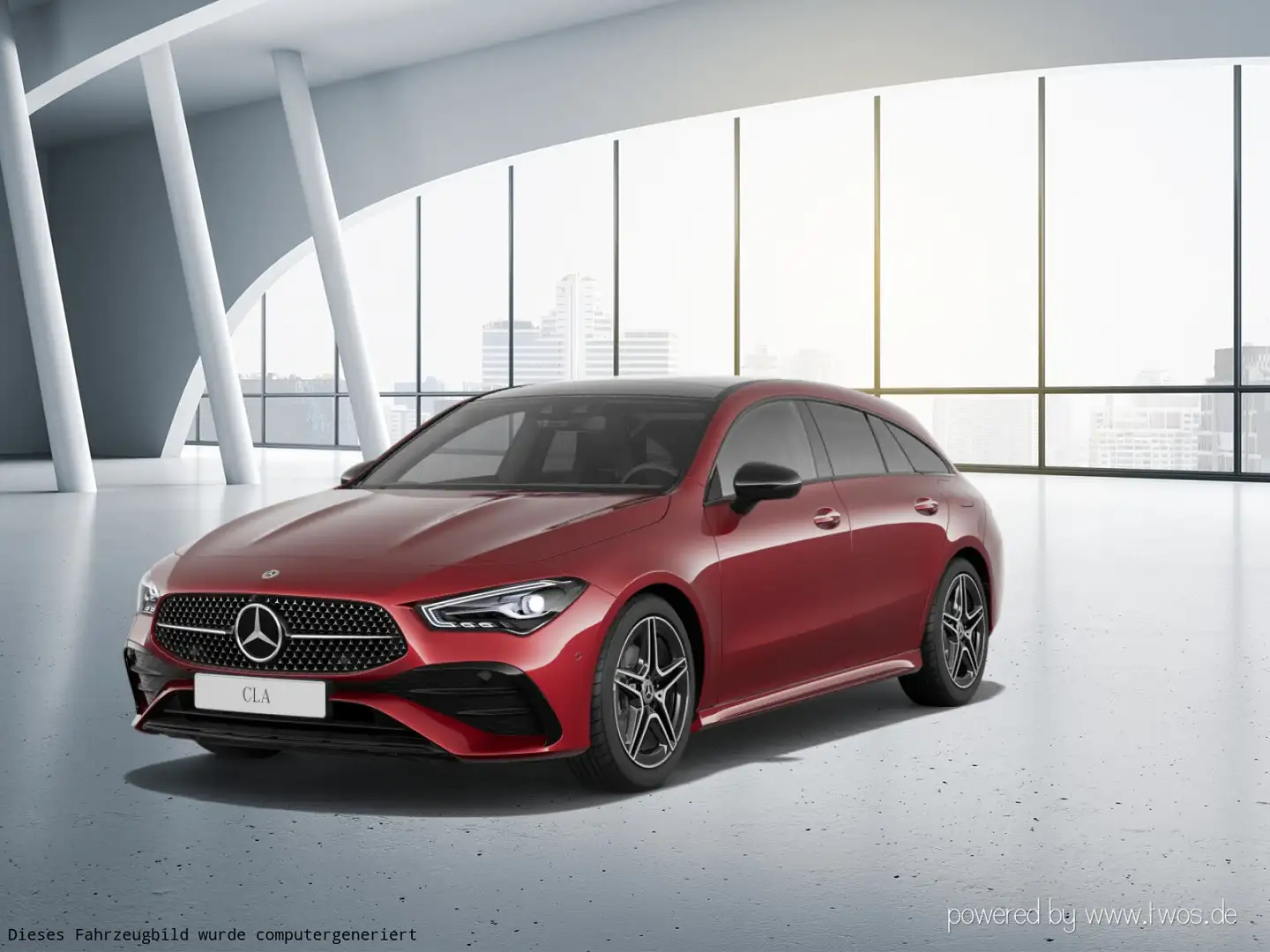 Mercedes-Benz CLA 180 CLA 180 SB AMG Nightp PanoDach Distro RüKam Navi Rot - 2