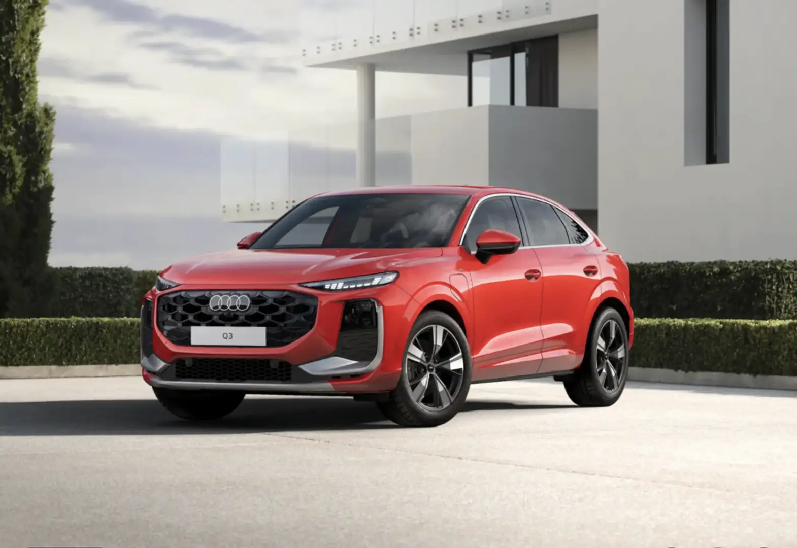 Audi Q3 Sportback e-hybrid S line S tronic 200kW Rojo - 1