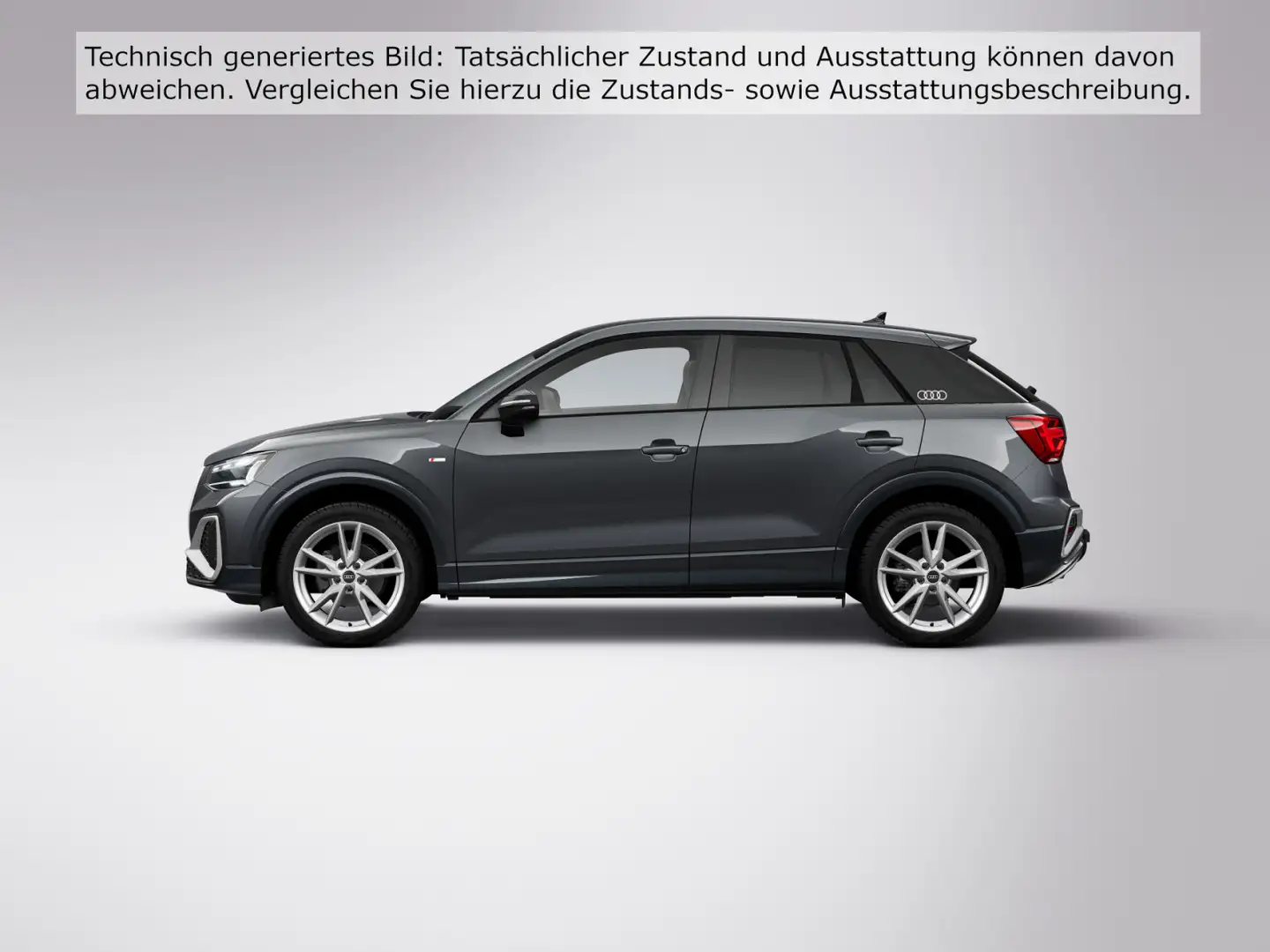 Audi Q2 35 TFSI 2x S line S tro*Sonos*Standh*Matrix*V Grau - 2