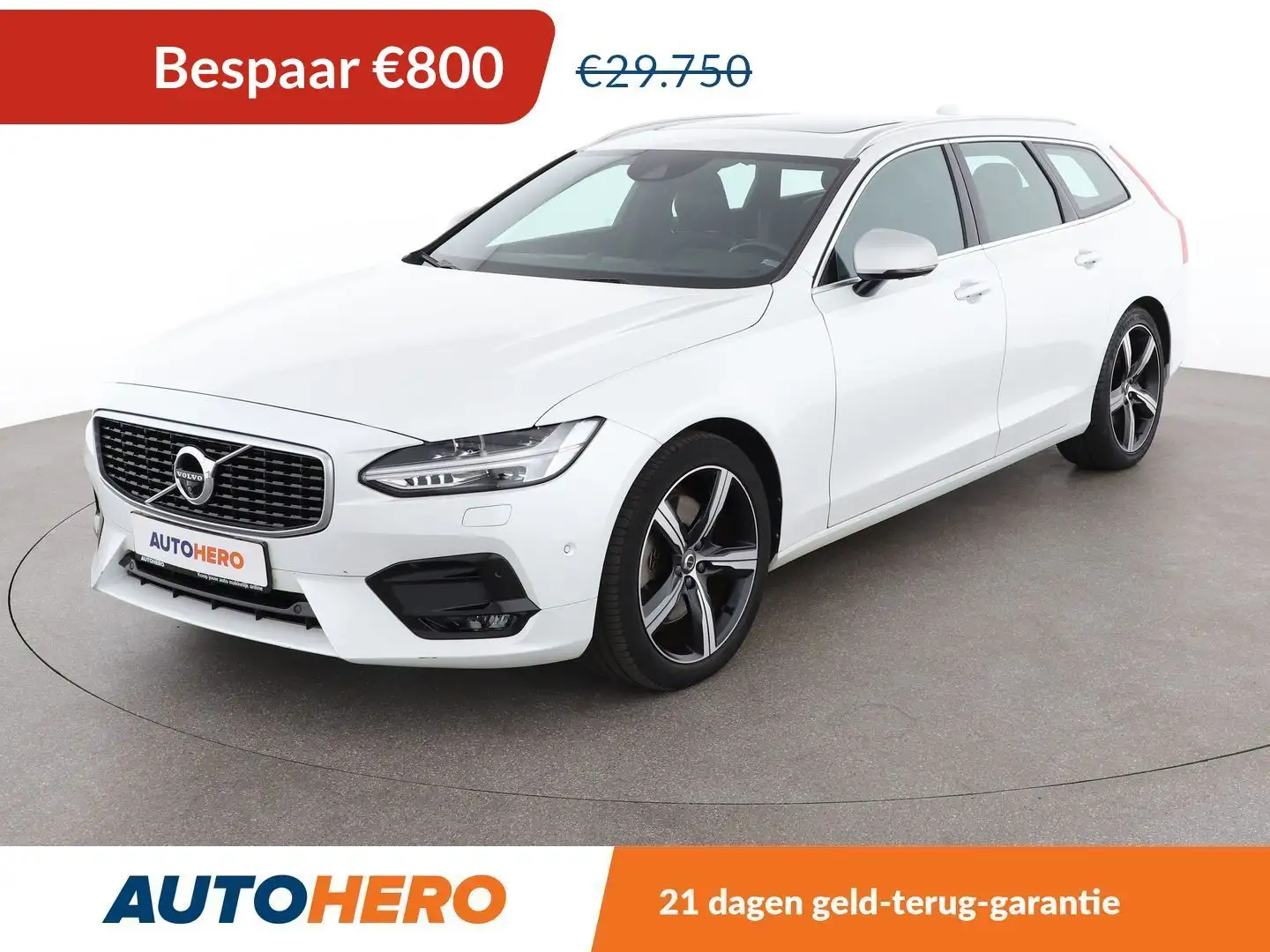 Volvo V90 2.0 T5 R-Design Wit - 1