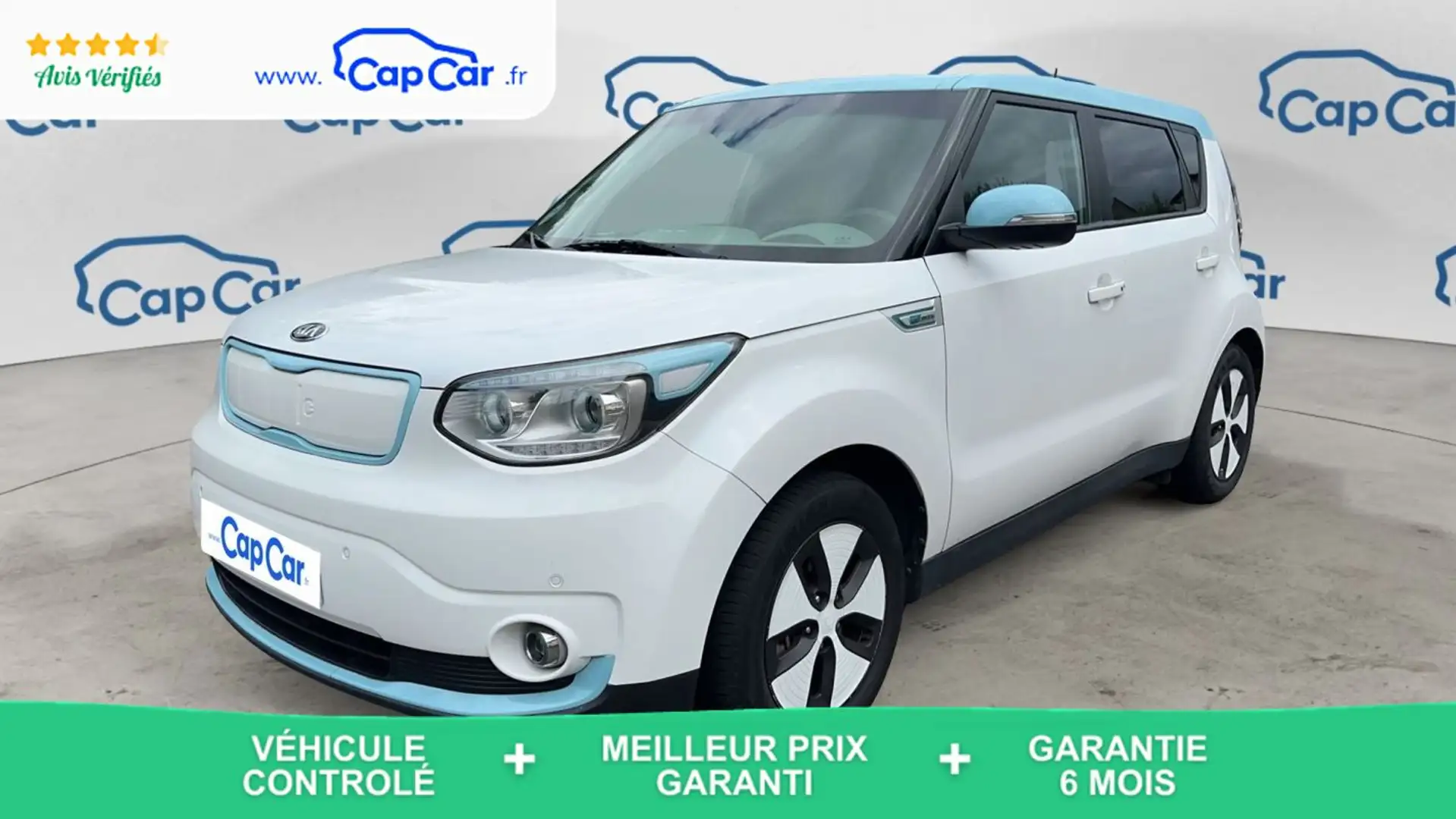 Kia Soul EV 110 Ultimate - Automatique Blanc - 1