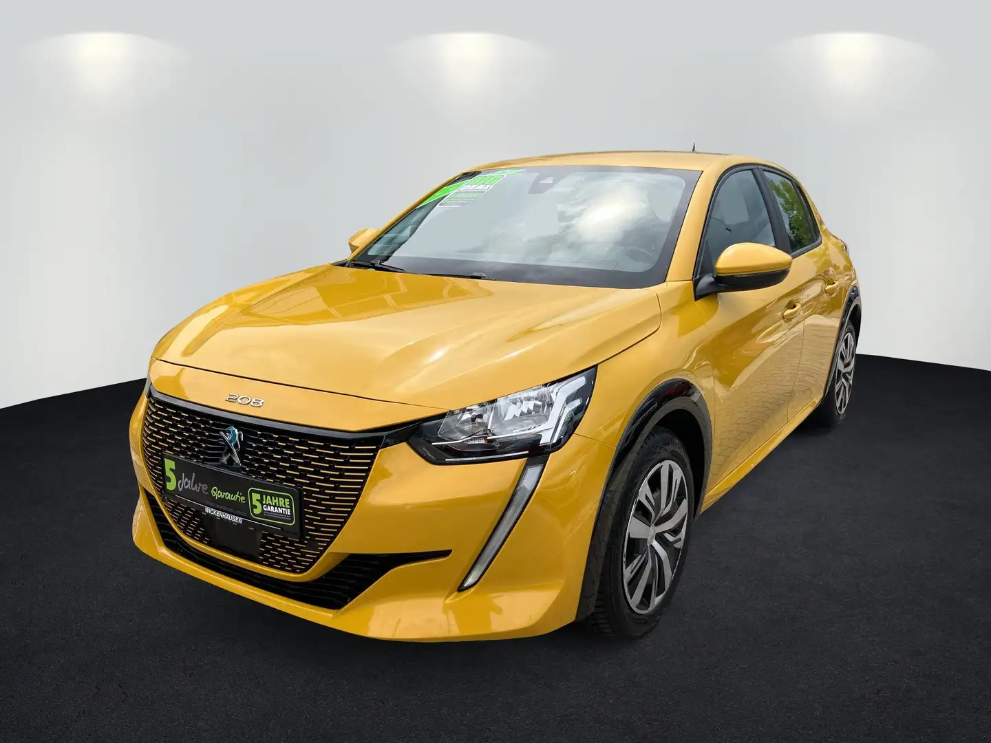 Peugeot 208 e- Elektromotor 136 (e-) Auffahrwarnsystem Jaune - 2