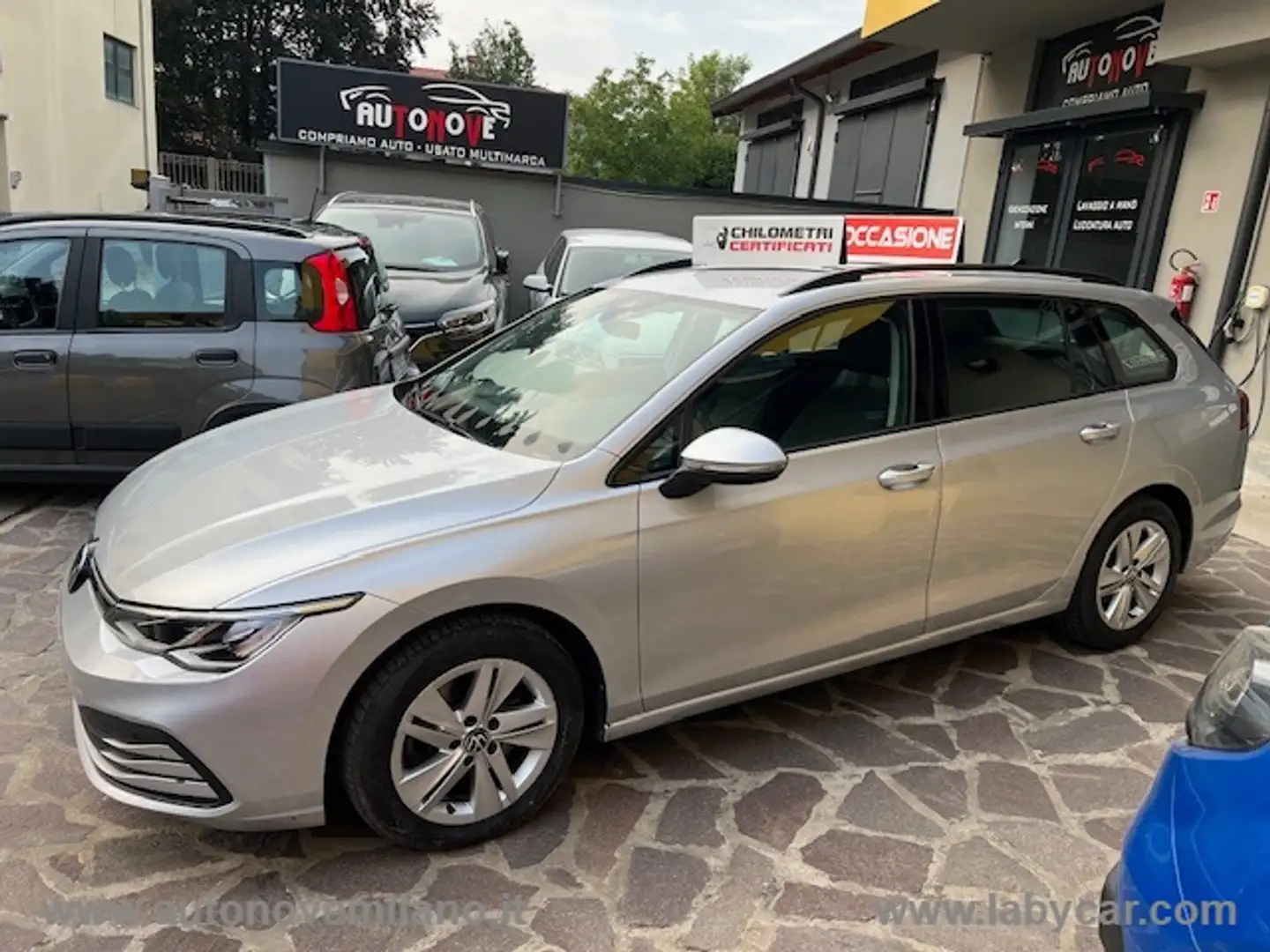 Volkswagen Golf Variant 2.0 TDI 115 CV DSG Life NEOPATENTATI-PREZZ Argento - 2