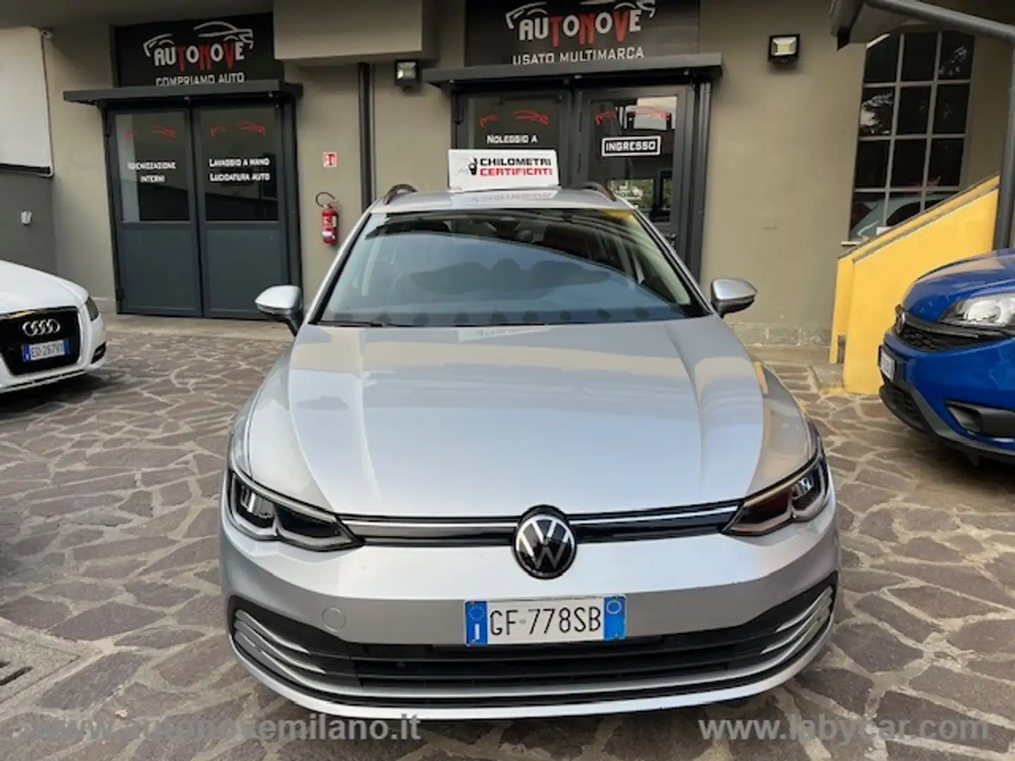 Volkswagen Golf Variant 2.0 TDI 115 CV DSG Life NEOPATENTATI-PREZZ Argento - 1