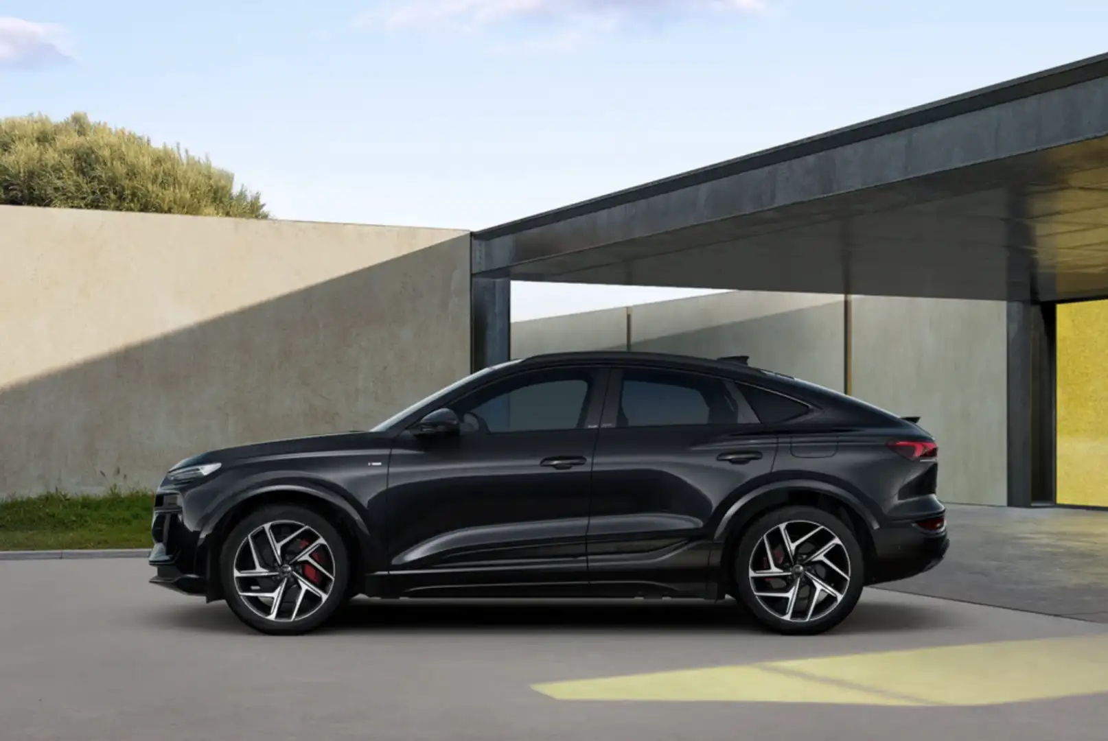 Audi Q6 e-tron Sportback Black line 185kW 83KWh Negro - 2