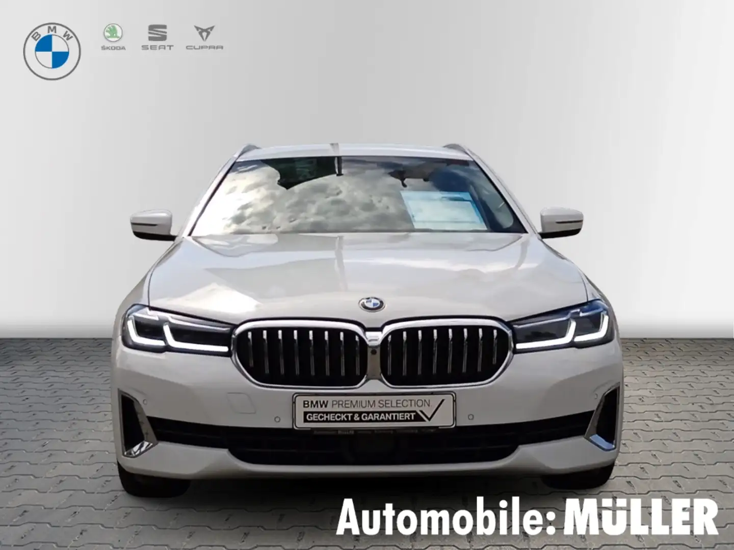 BMW 530 d Touring Lux.Line*360°Kamera*Laserlicht*ACC*HeadU Blanco - 2