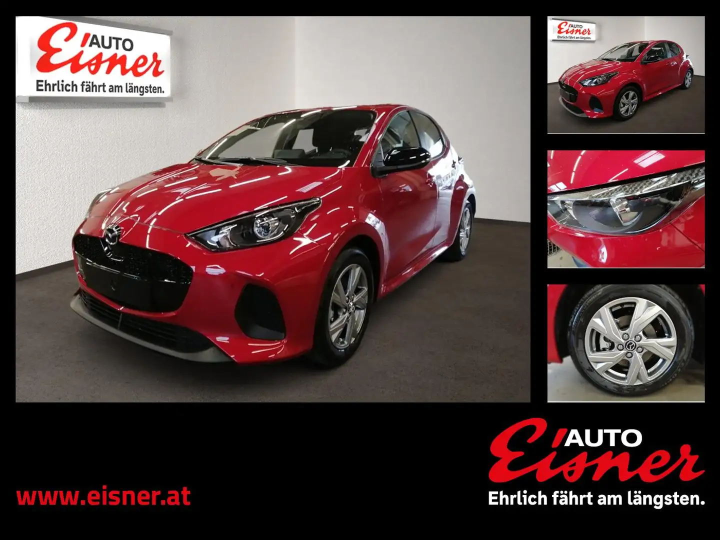 Mazda 2 HYBRID EXCLUSIVE-LINE BIG DEAL Rot - 1