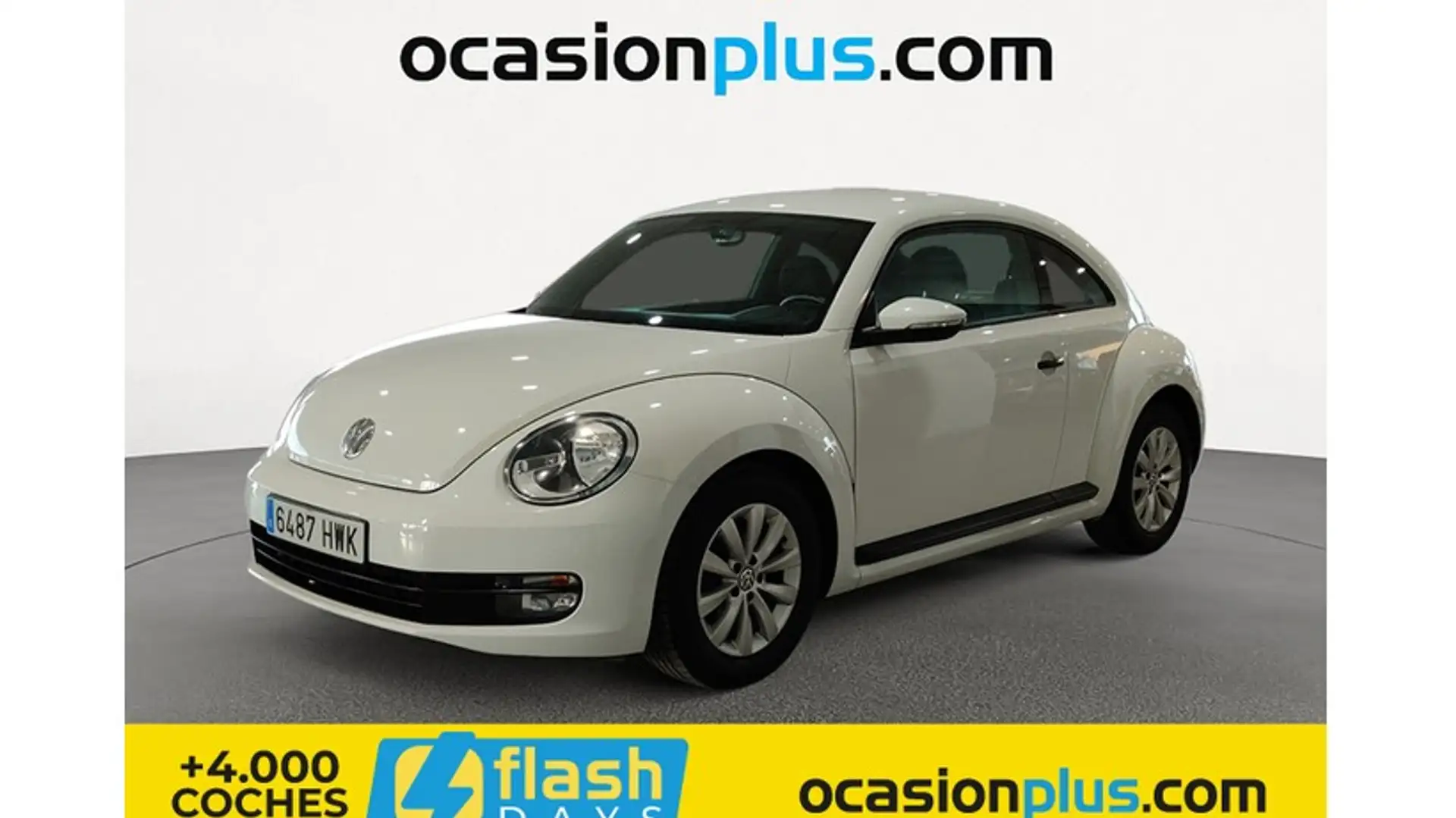 Volkswagen Beetle 1.6TDI Beetlemanía 105 Blanco - 1