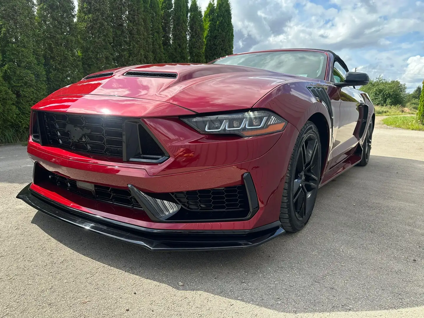 Ford Mustang 2.3 KIT SHELBY CABRIO-LOOK 2025-10 MARCE-290CV. Rosso - 1
