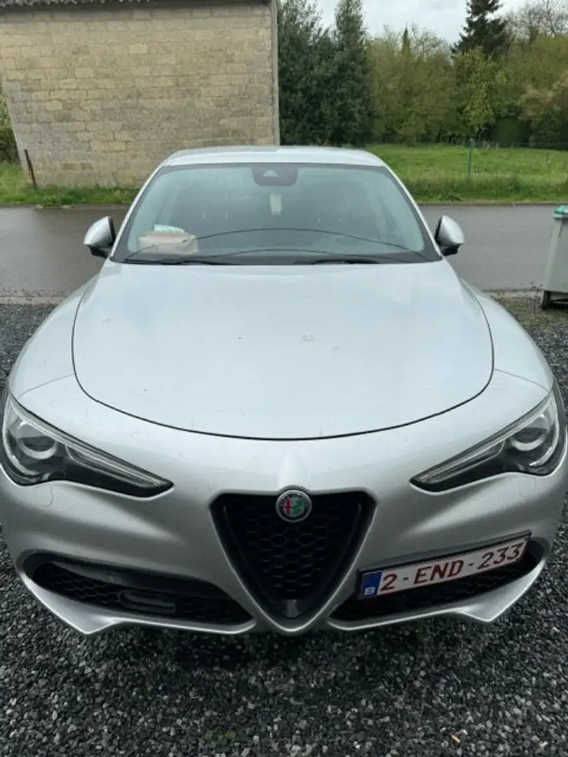 Alfa Romeo Stelvio Stelvio 2.2 MJD Sprint Zilver - 1