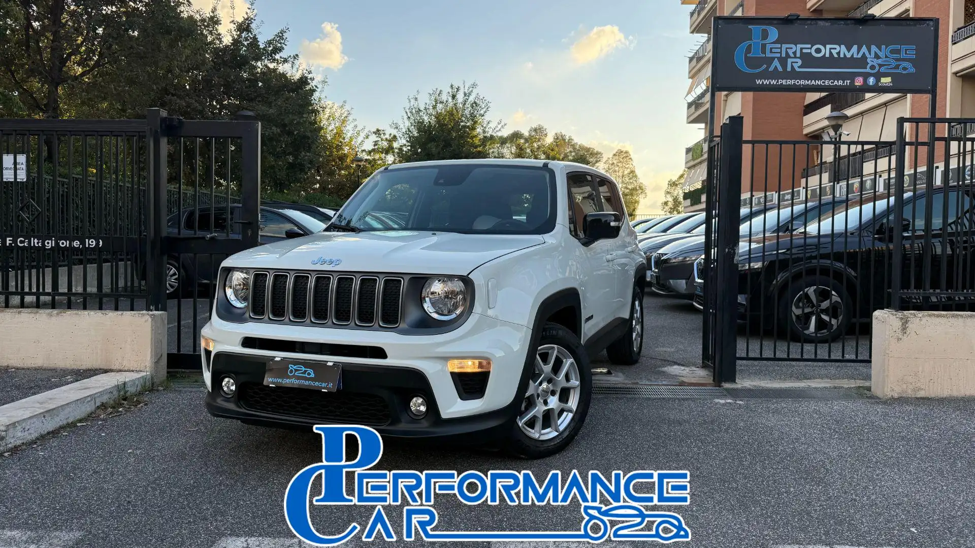 Jeep Renegade 1.6MJT 130CV LIMITED*24M.G.*C.L.17*CARPLAY* Weiß - 1