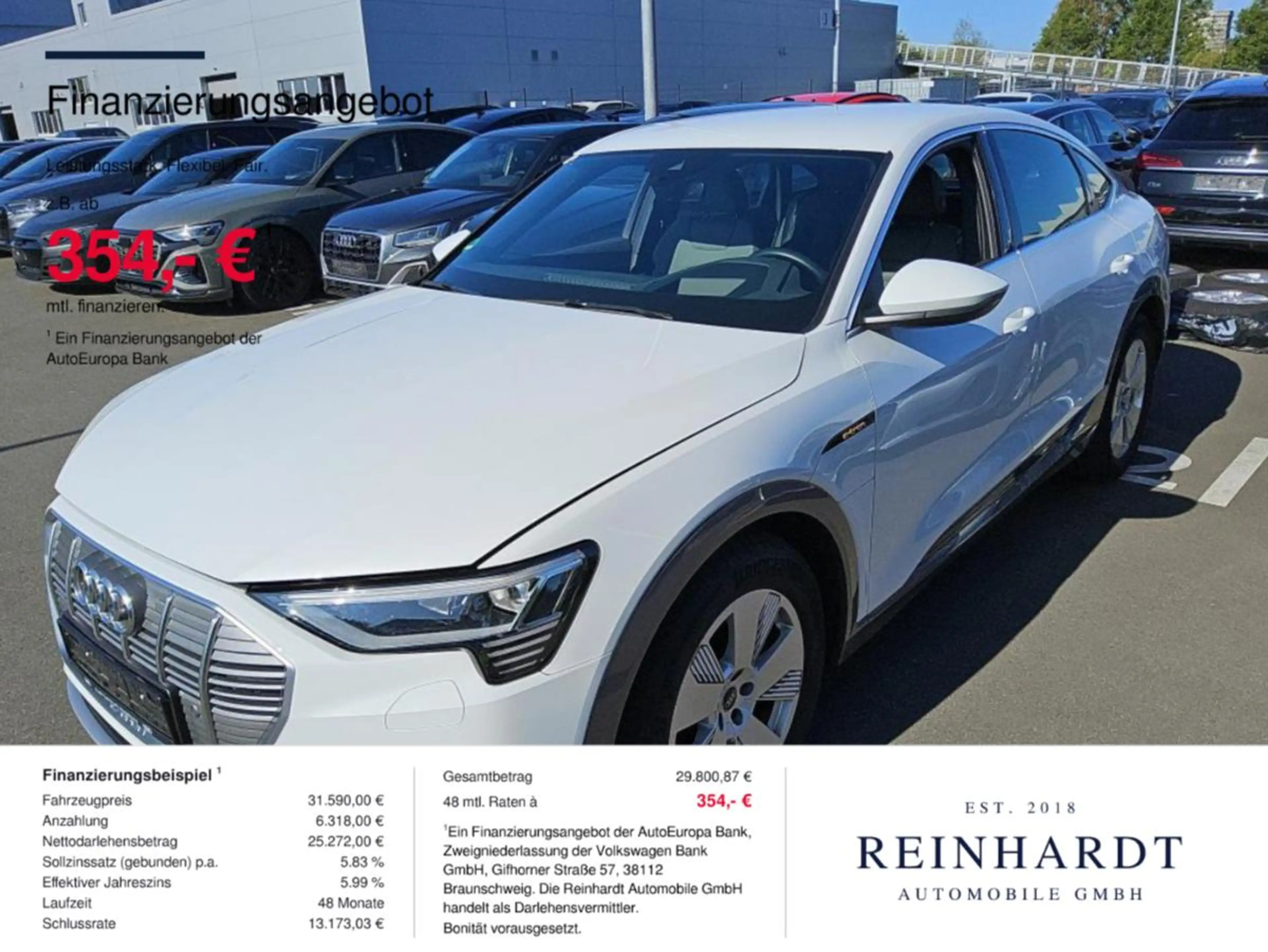 Audi e-tron SPORTBACK 55 S LINE LED/ACC/HuD/NAVI/DAB