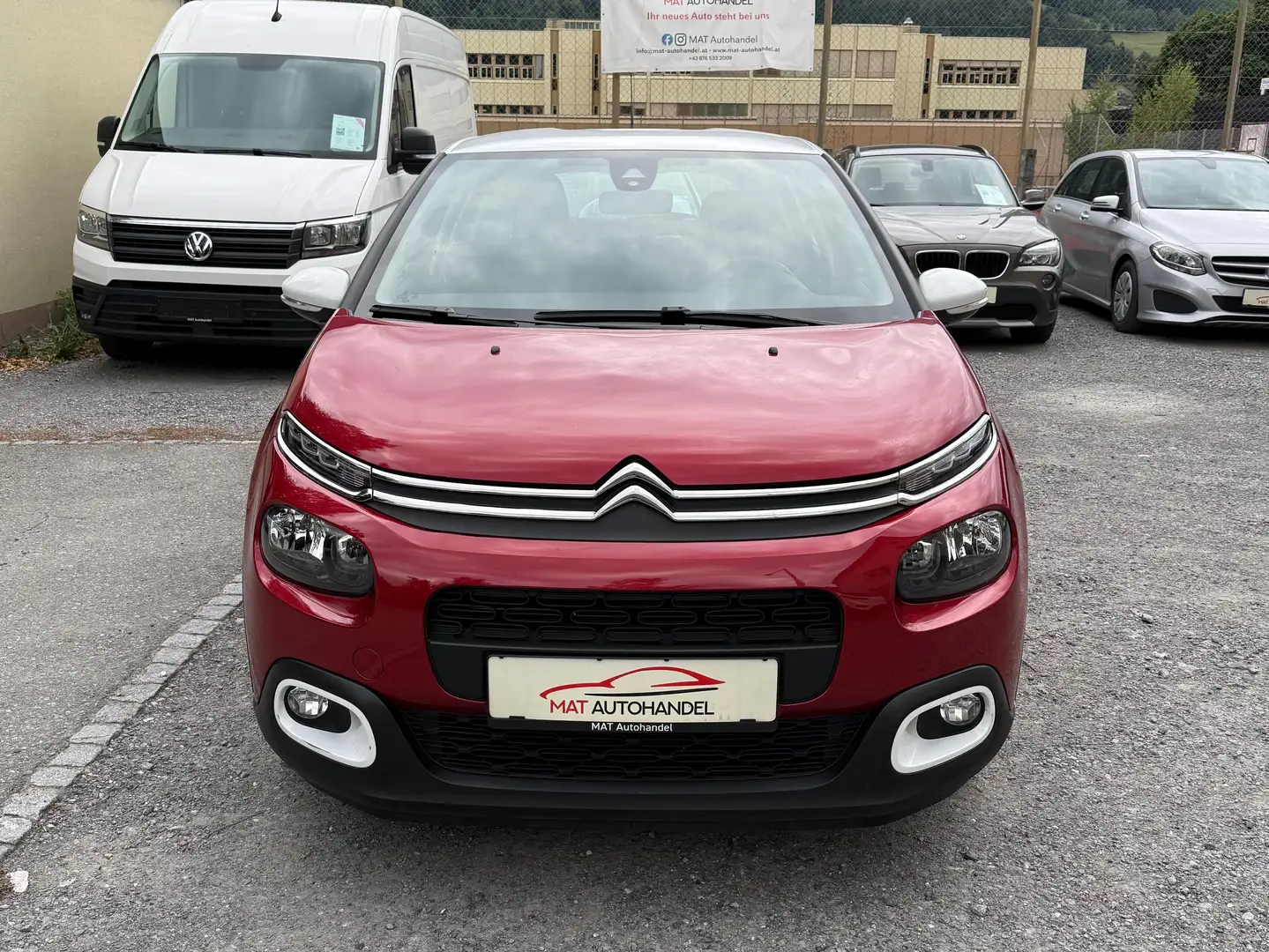 Citroen C3 PureTech 82 5-Gang-Manuell Feel *Erstbesitz* Rot - 2