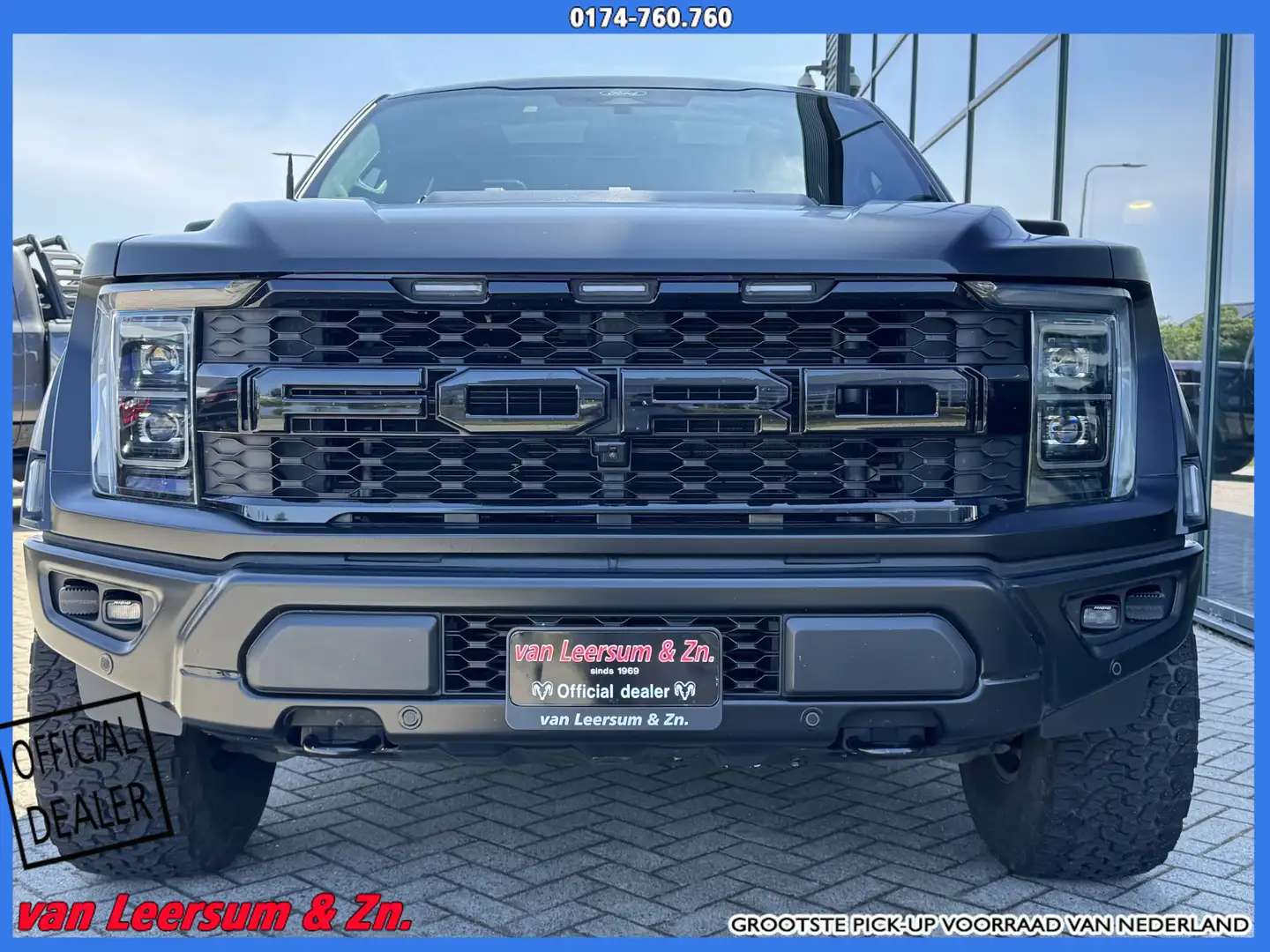 Ford F 150 USA 3.5 V6 Ecoboost SuperCrew Raptor | Matzwarte w Schwarz - 2