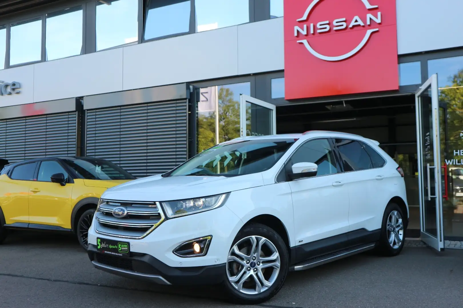 Ford Edge 2.0 TDCi 4x4 Titanium LED+Navi+SHZ+AHK+Kam. Blanc - 2