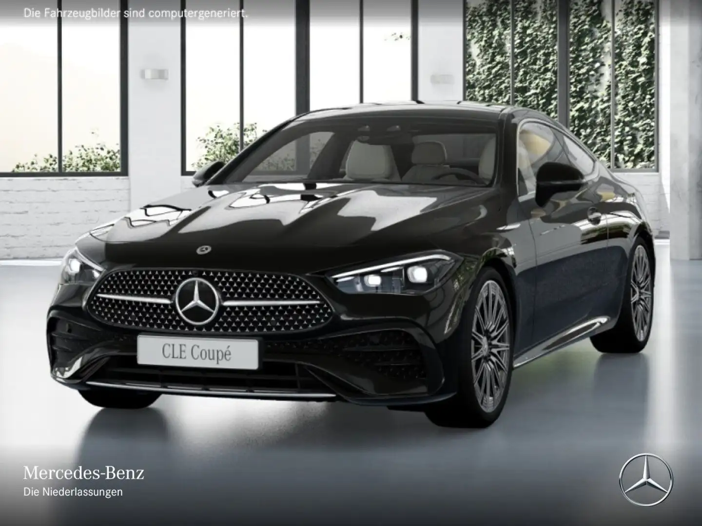 Mercedes-Benz CLE 450 4M AMG+PANO+AHK+STHZG+BURMESTER+SITZKLIMA Schwarz - 2