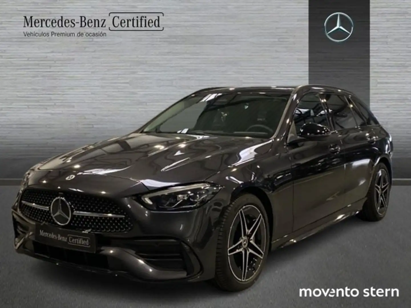 Mercedes-Benz C 220 Estate 220d 9G-Tronic Gris - 1