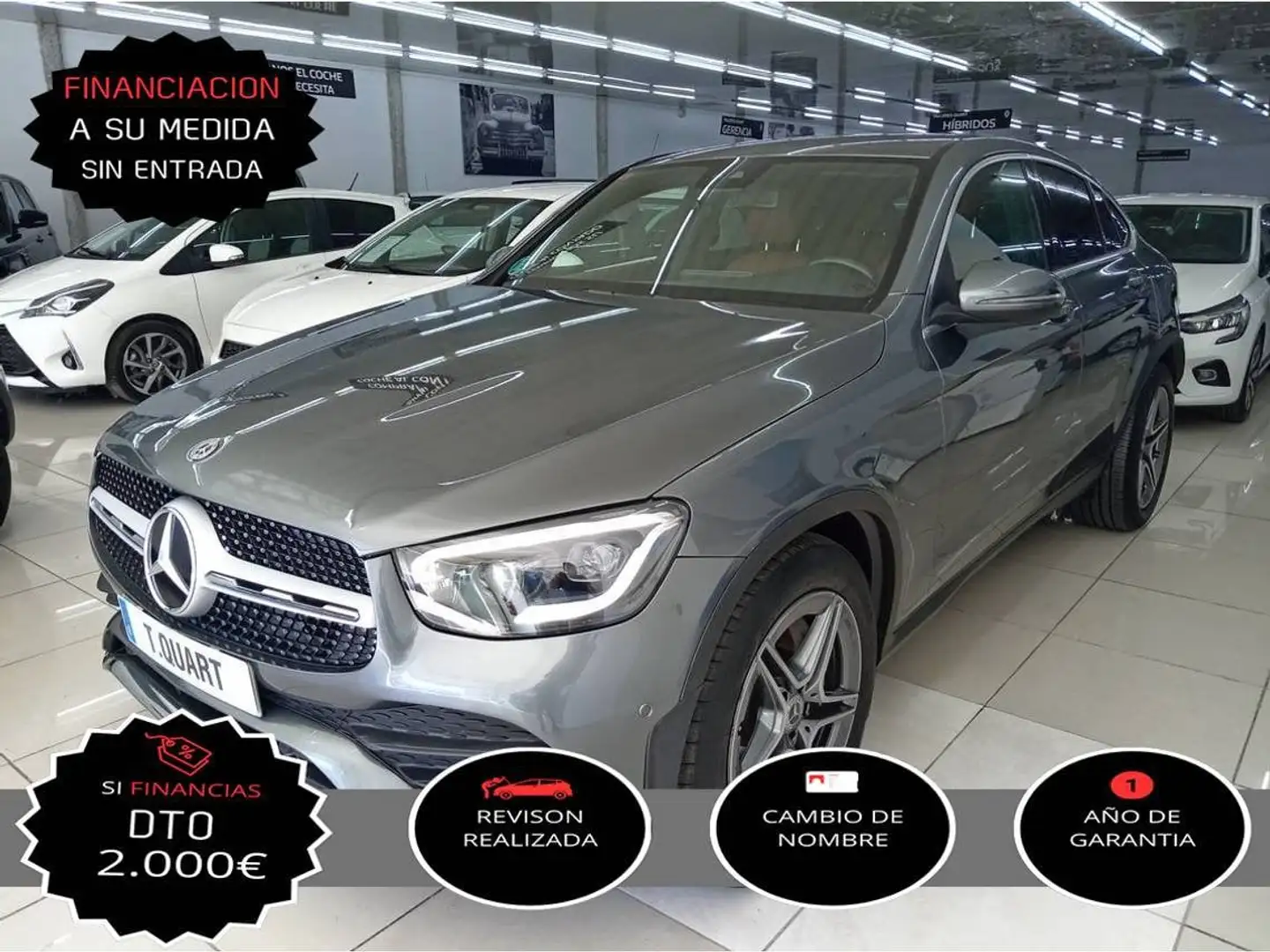 Mercedes-Benz GLC 220 220d 4Matic 9G-Tronic Gris - 1