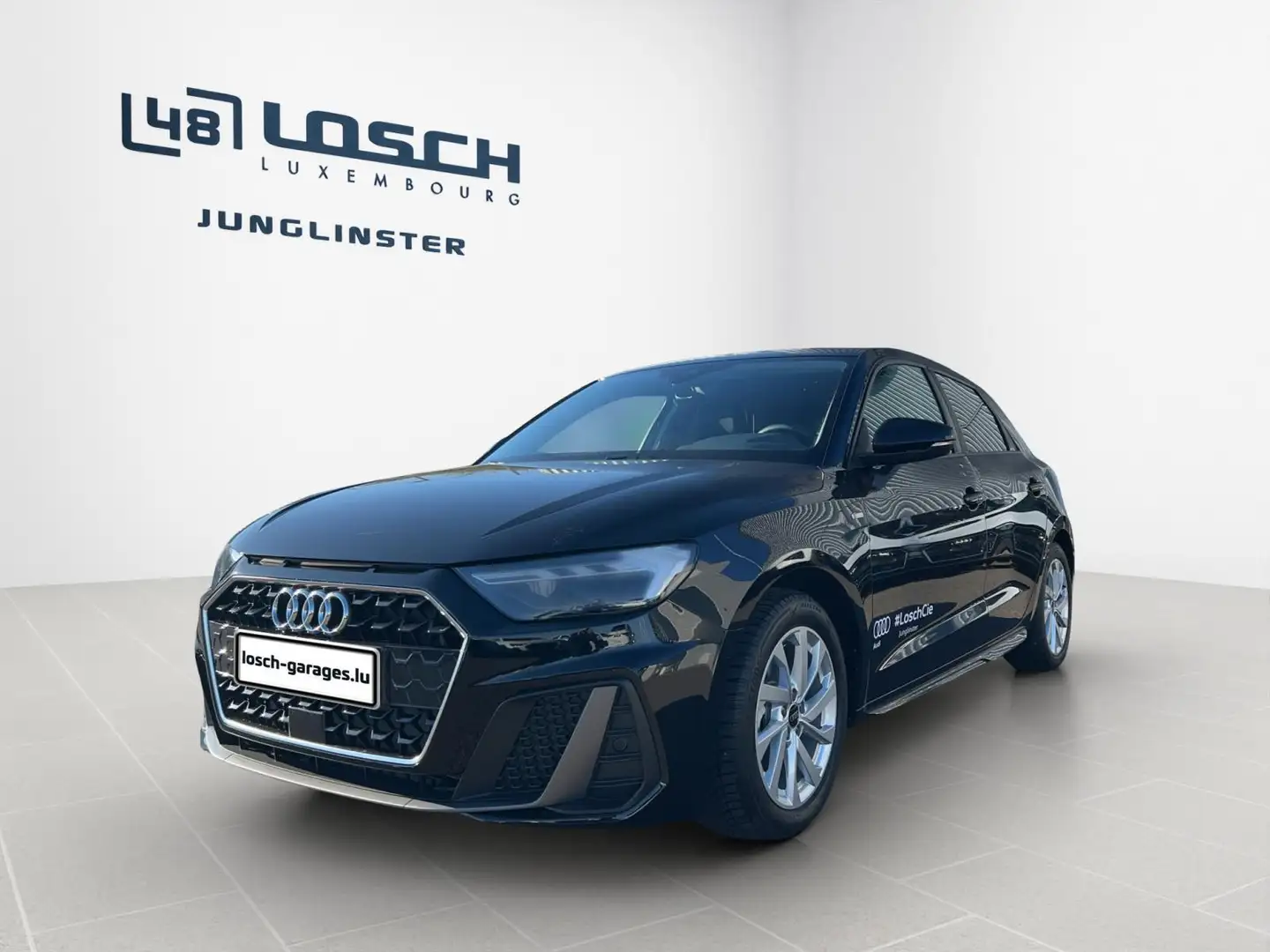 Audi A1 Sportback S line Noir - 1