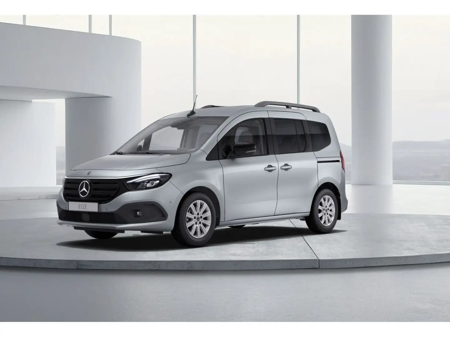 Mercedes-Benz EQT 200 - AHK, LED, MBUX, KAMERA, SPURHALTE-ASS. Zilver - 2
