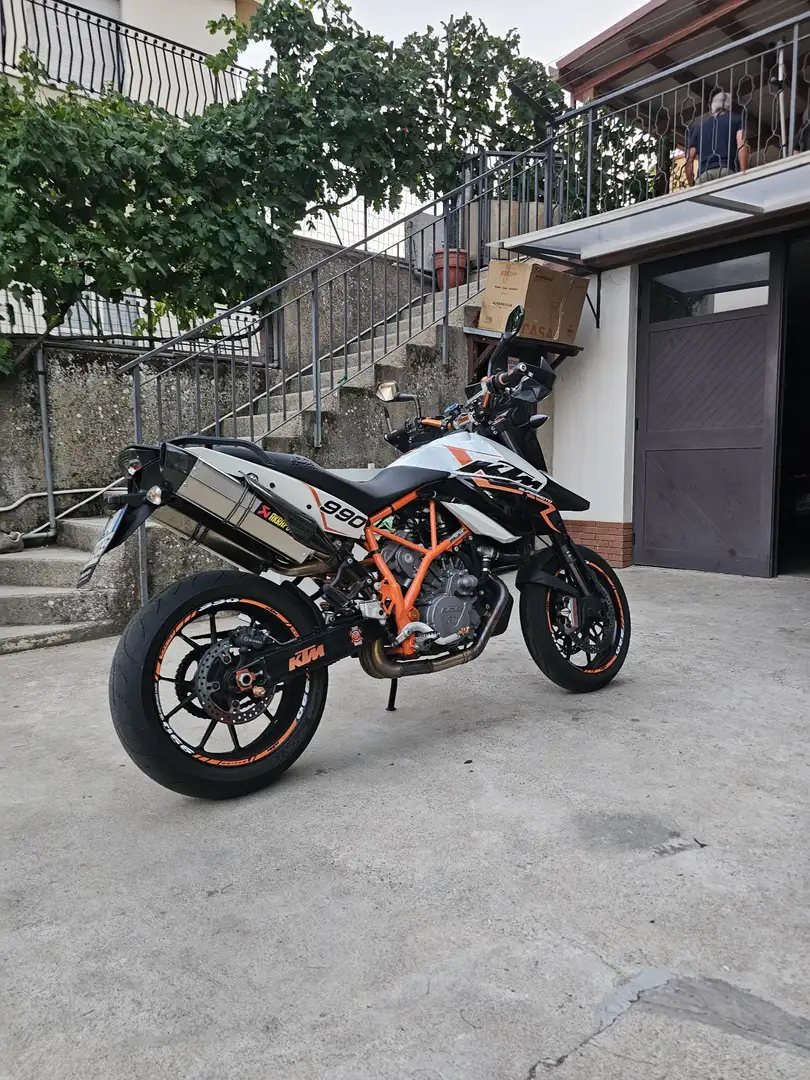 KTM 990 Supermoto R Blanco - 2