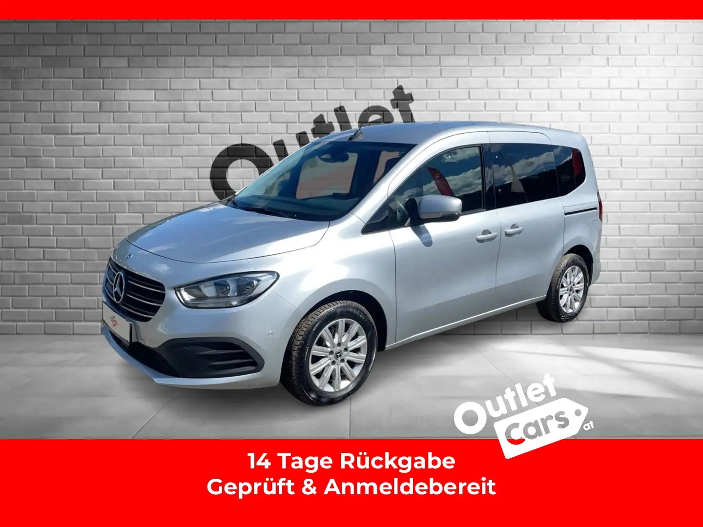 Mercedes-Benz T-Klasse T 180d Style Kam. KeyLess LM Navi PDC Silber - 1